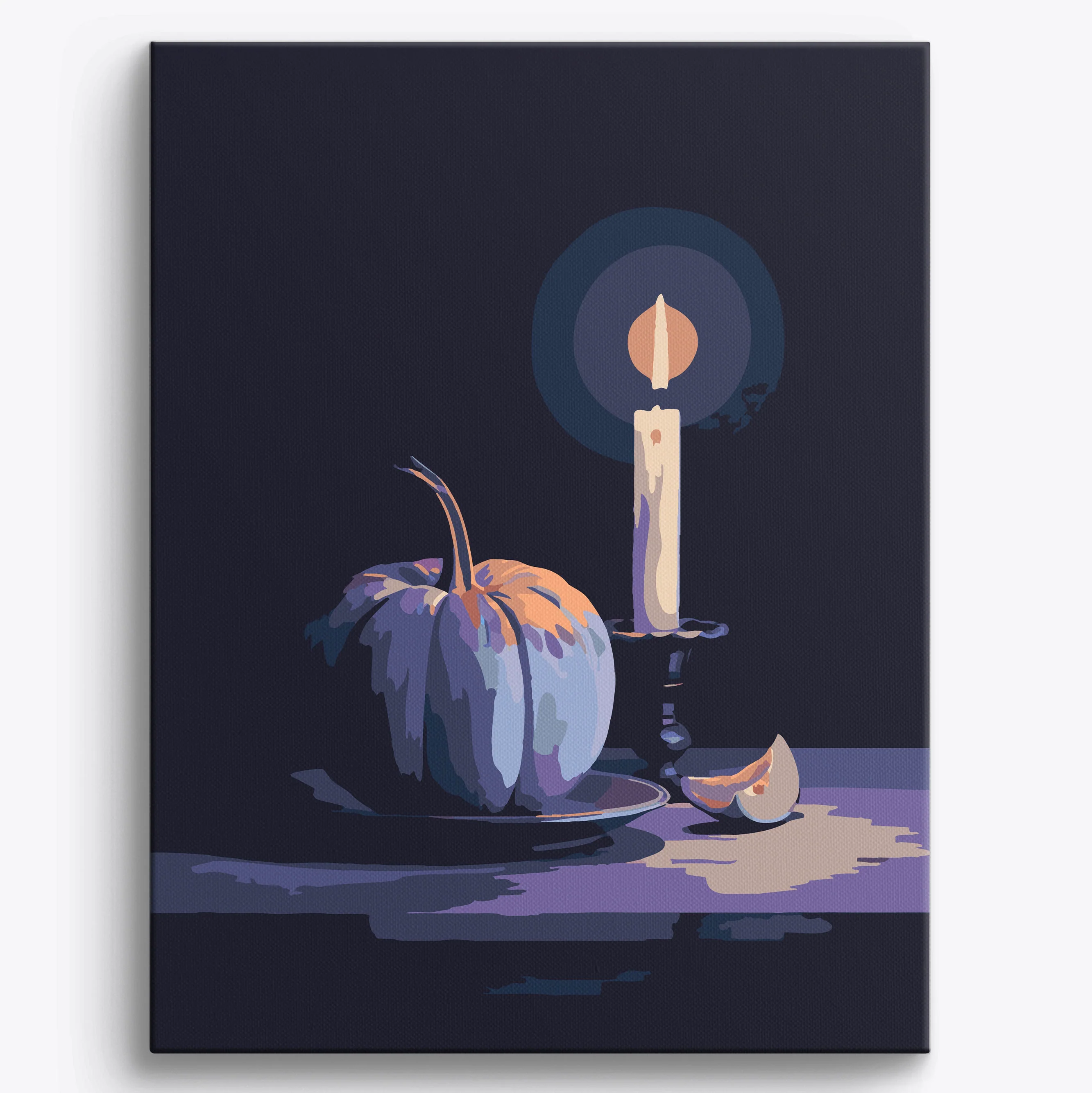 Pumpkin by Candle Light