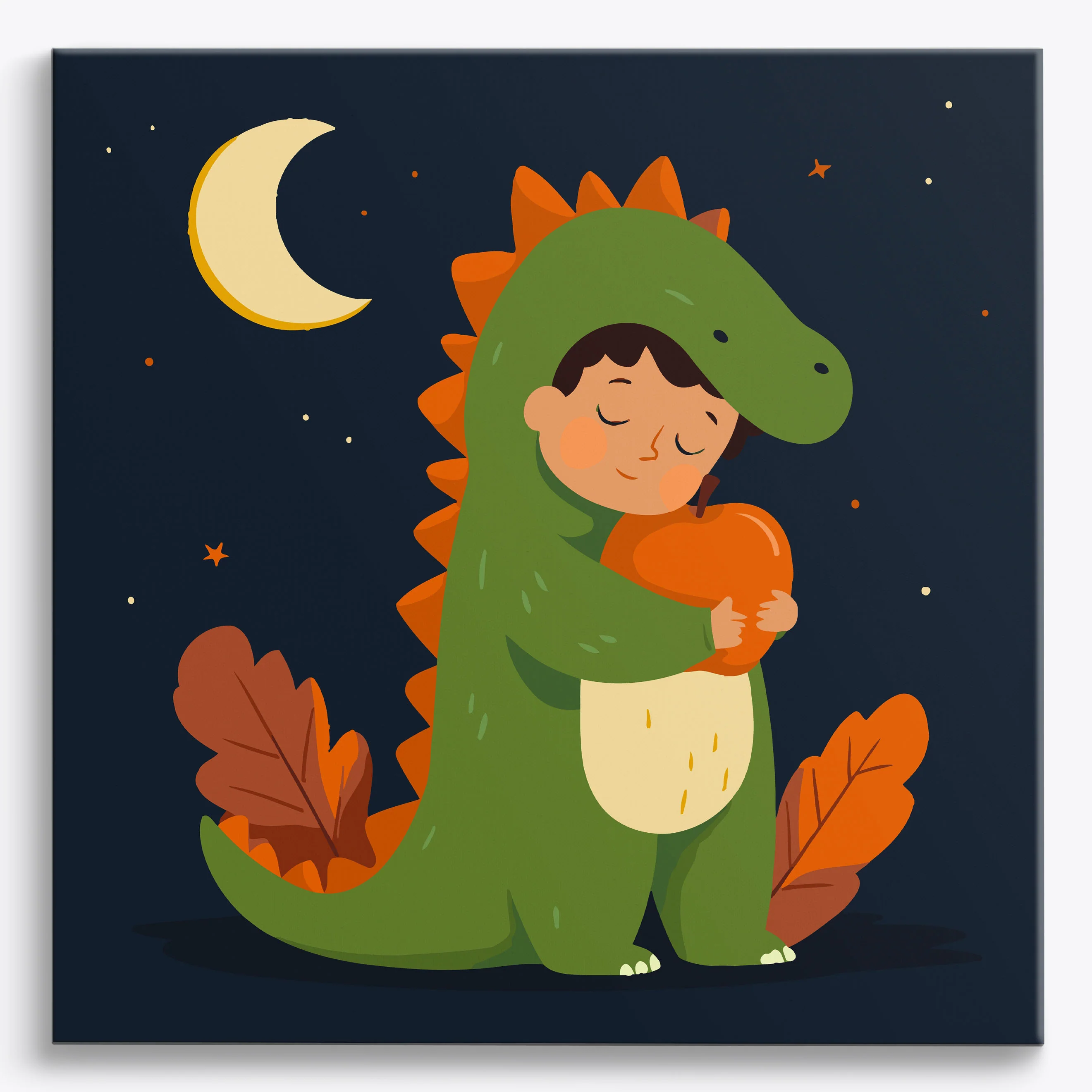 Moonlit Dinosaur