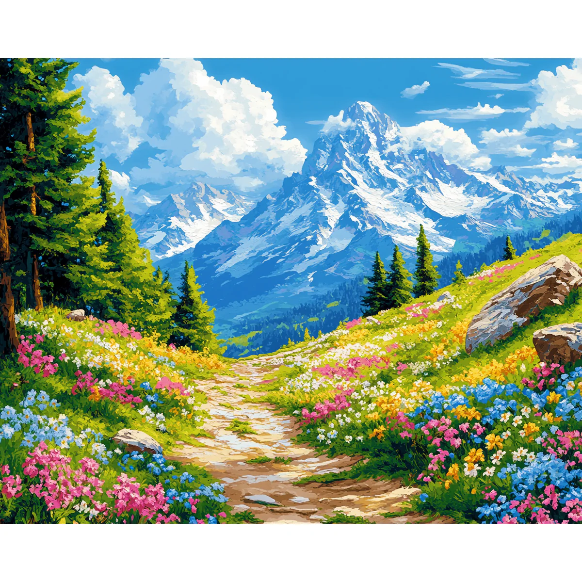 Mountain Blooms - Image 2