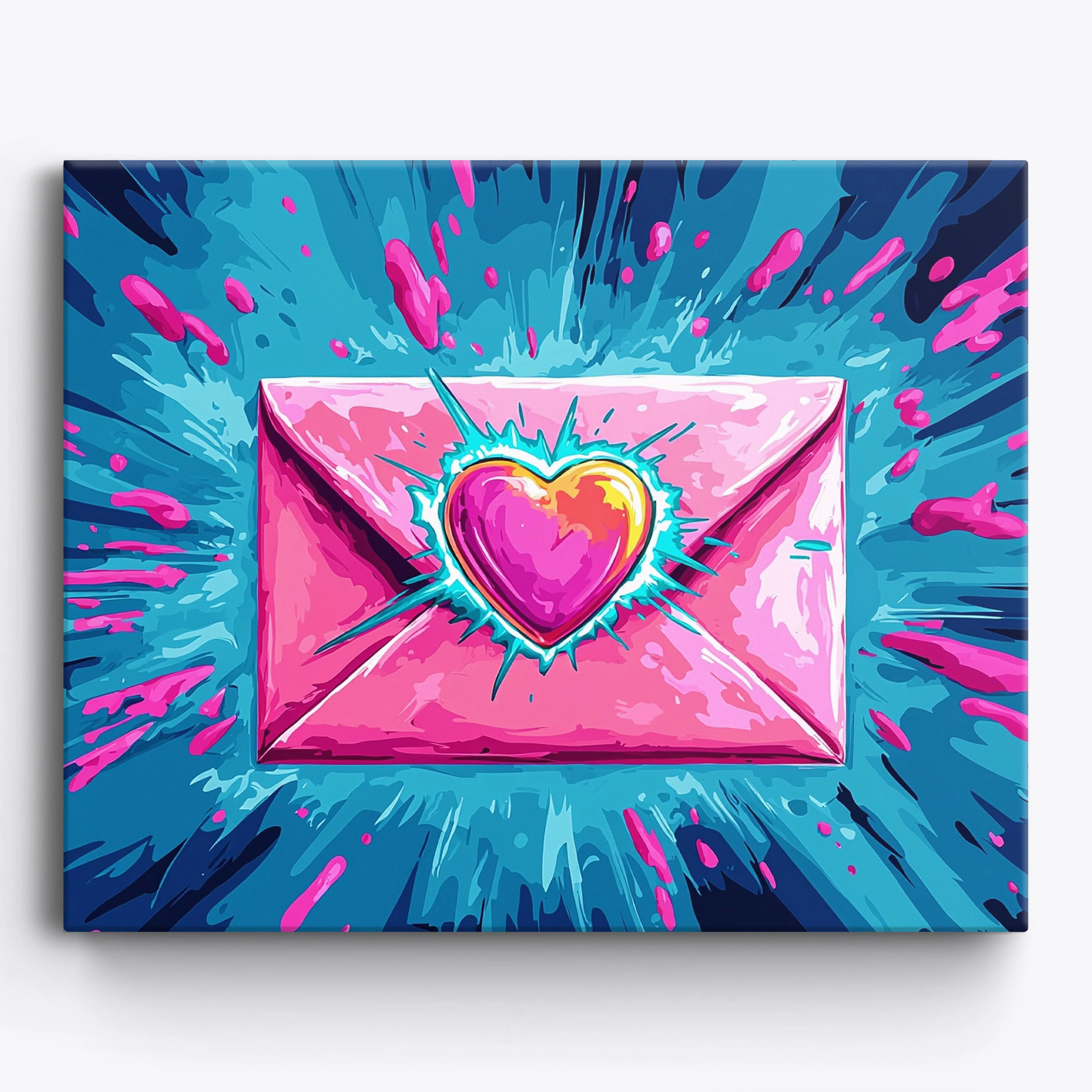 Neon Love Note