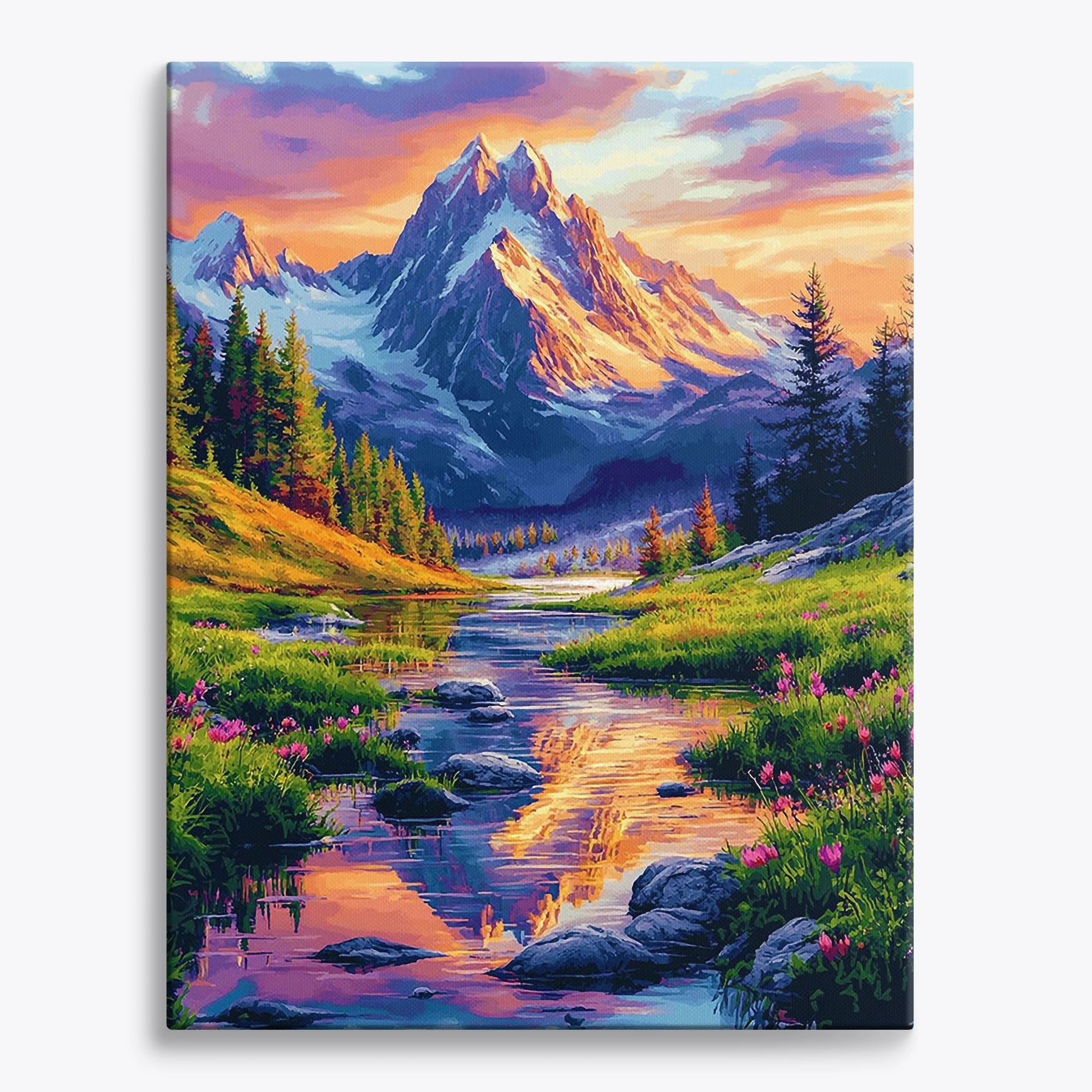 Pink Peaks Dawn