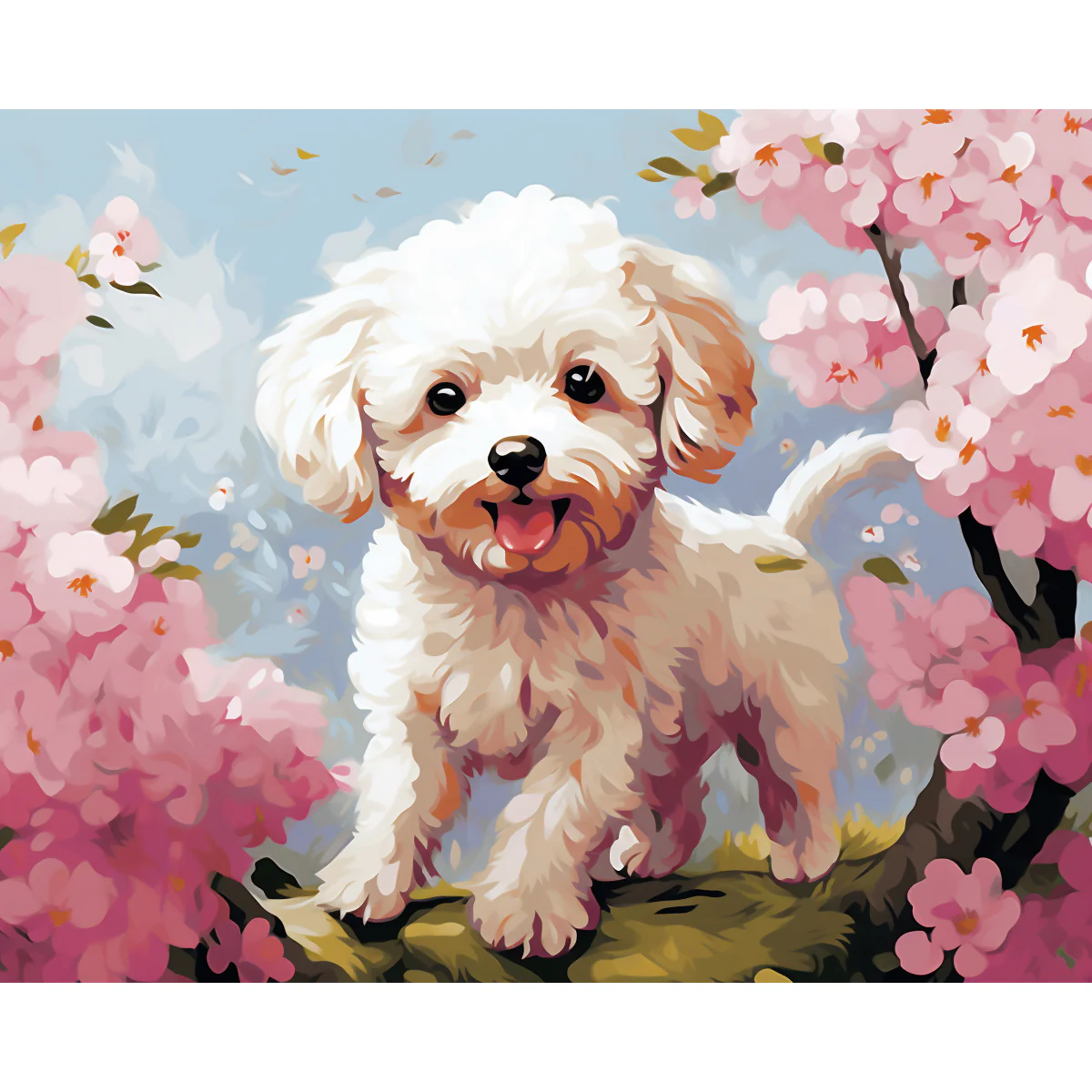 Playfully Painted Pooch - Image 2