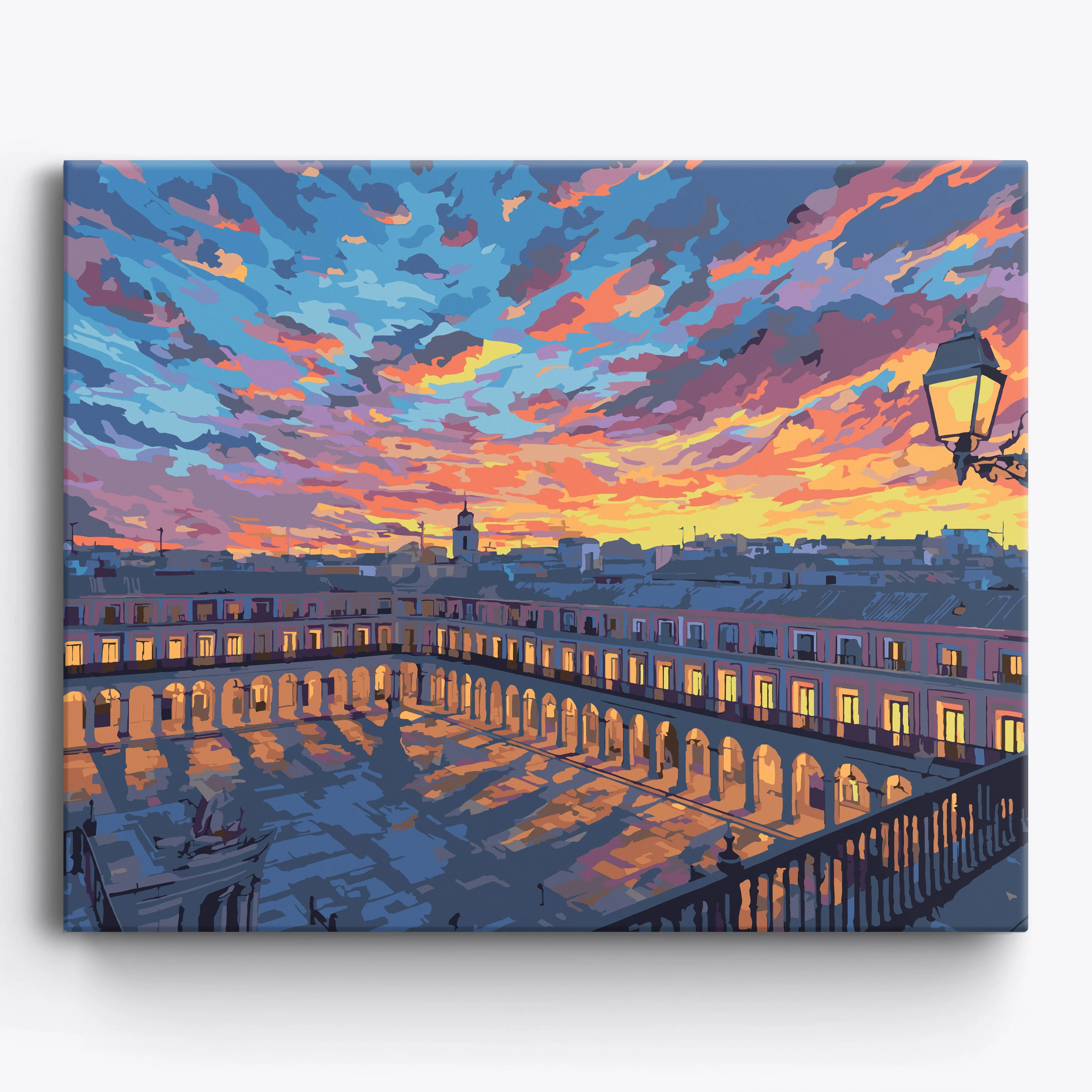 Madrid Sunset Square