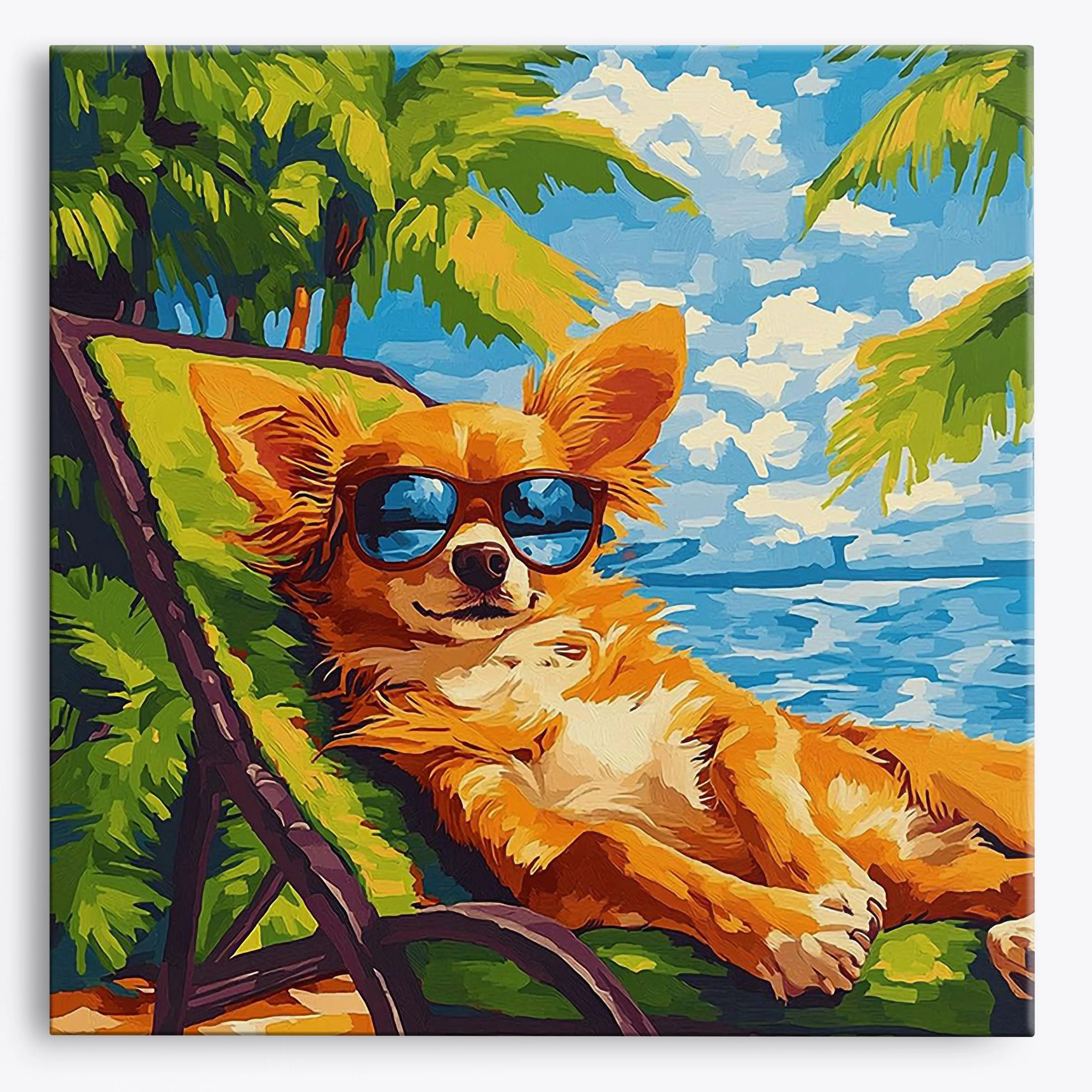 Poolside Pup