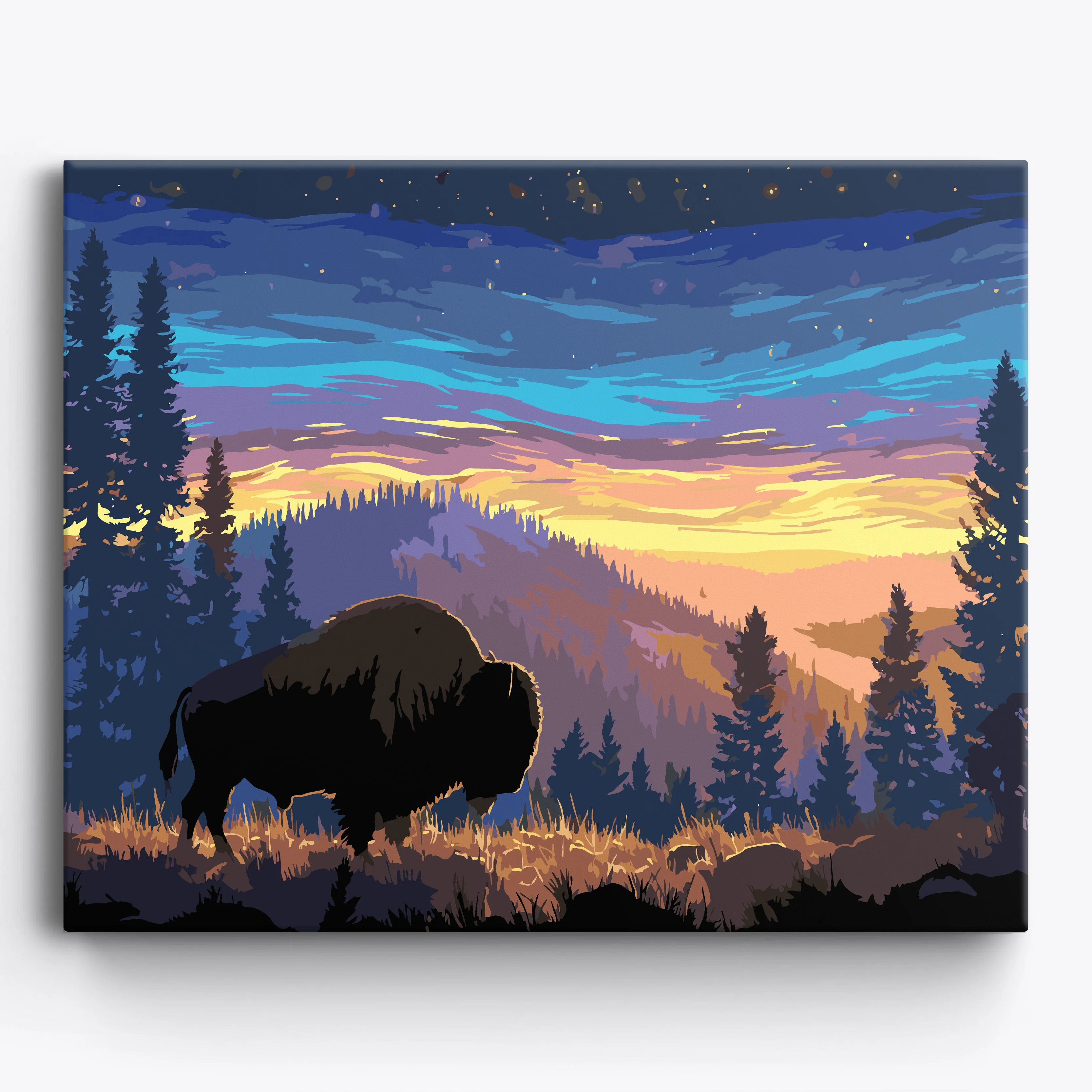 Yellowstone Nightfall