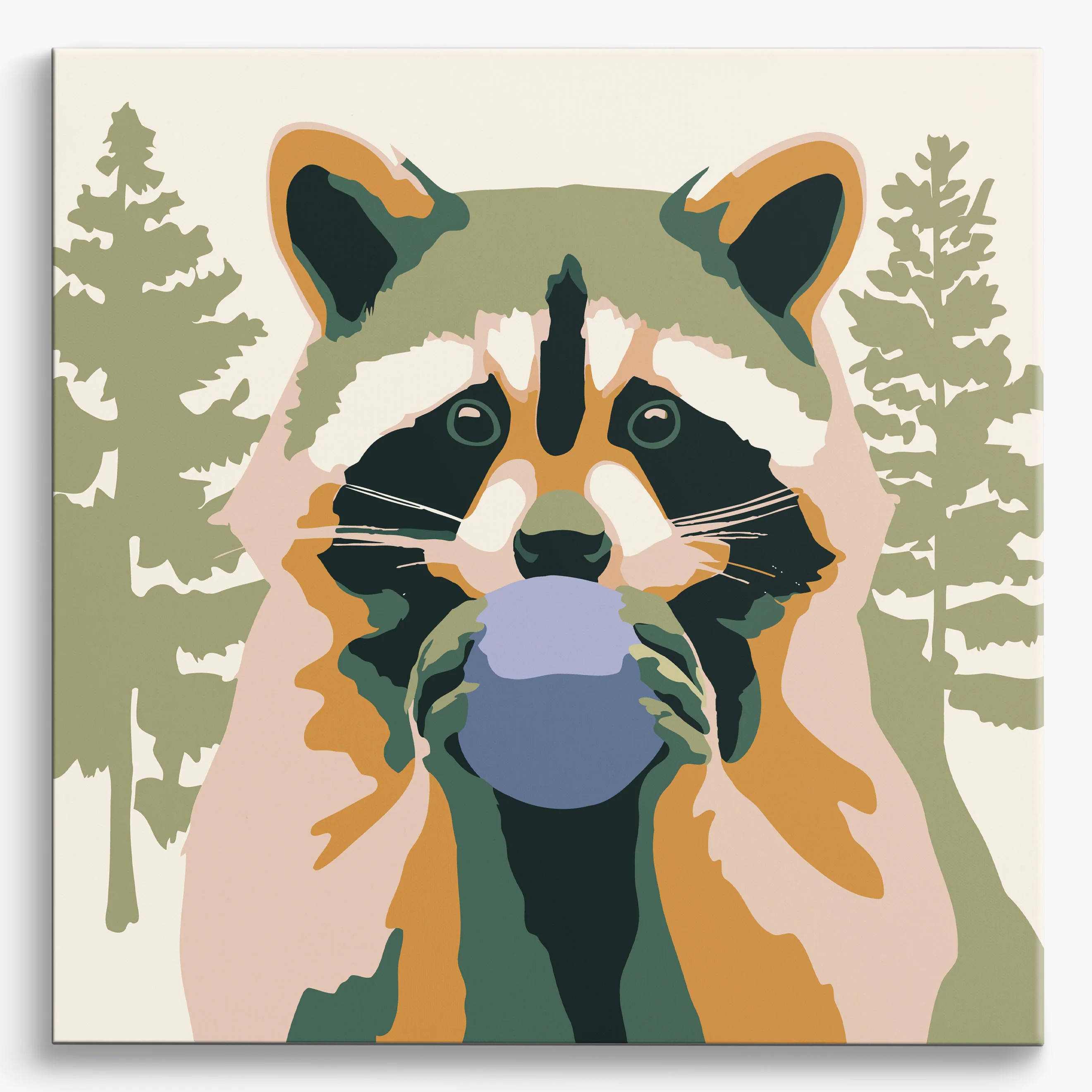 Raccoon's Blueberry Ball