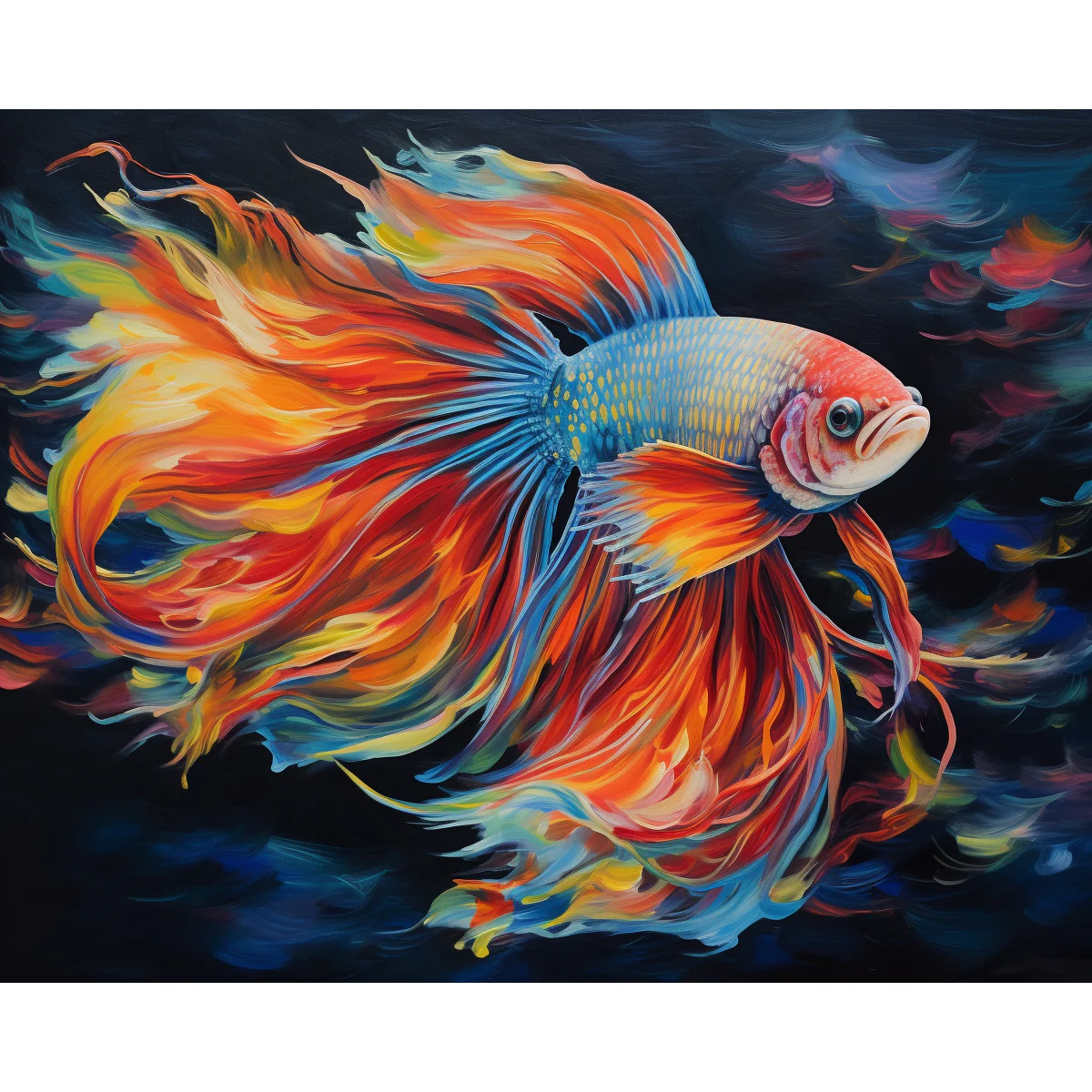 Rainbow Beta Fish - Image 2