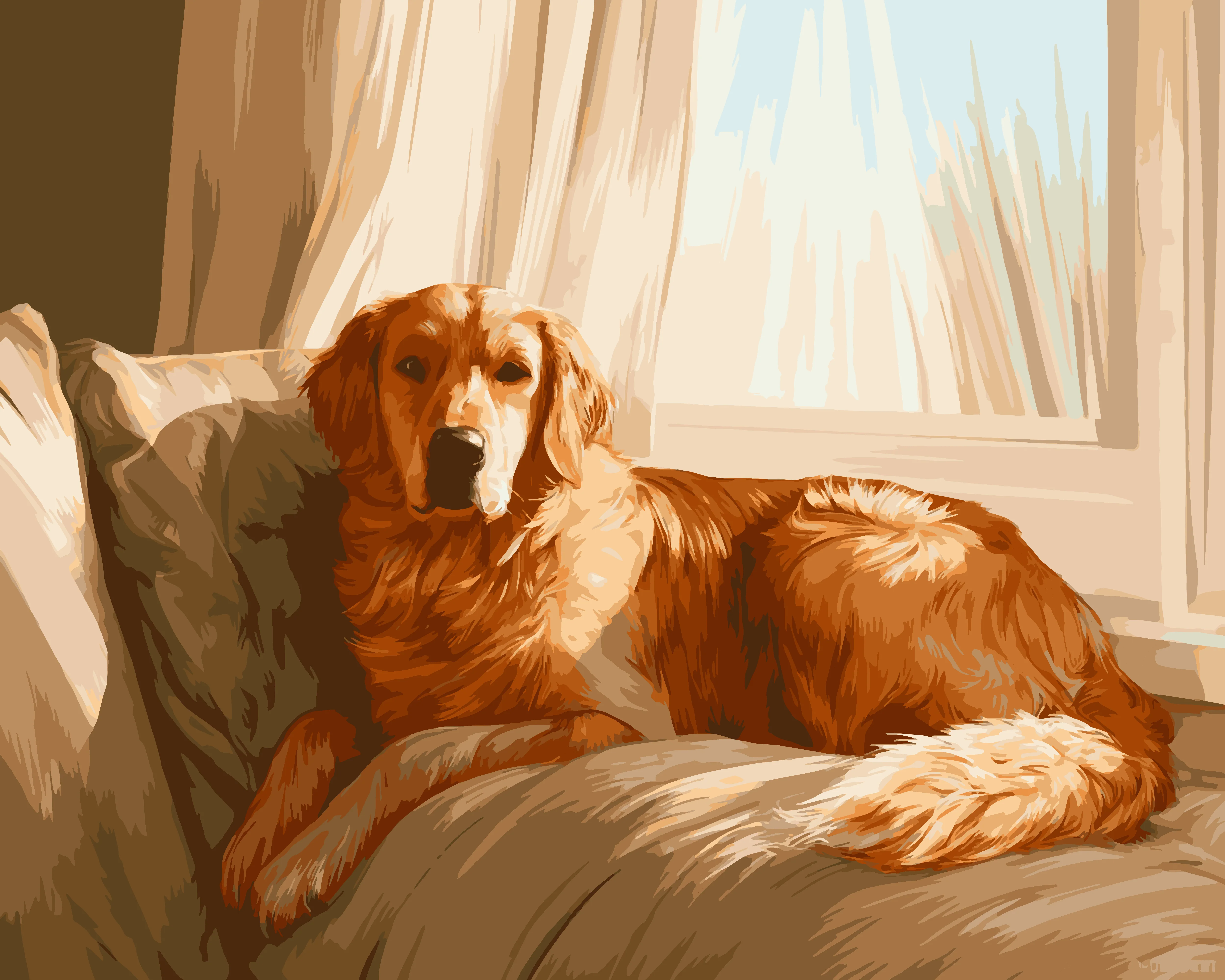 Resting Retriever - Image 3