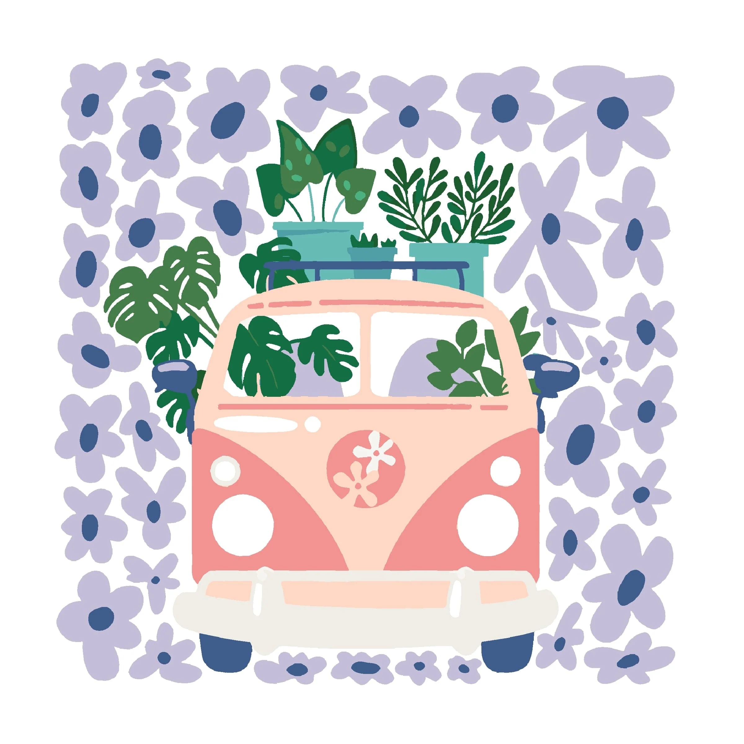 Retro Blossom Bus Mini Kit - Image 2