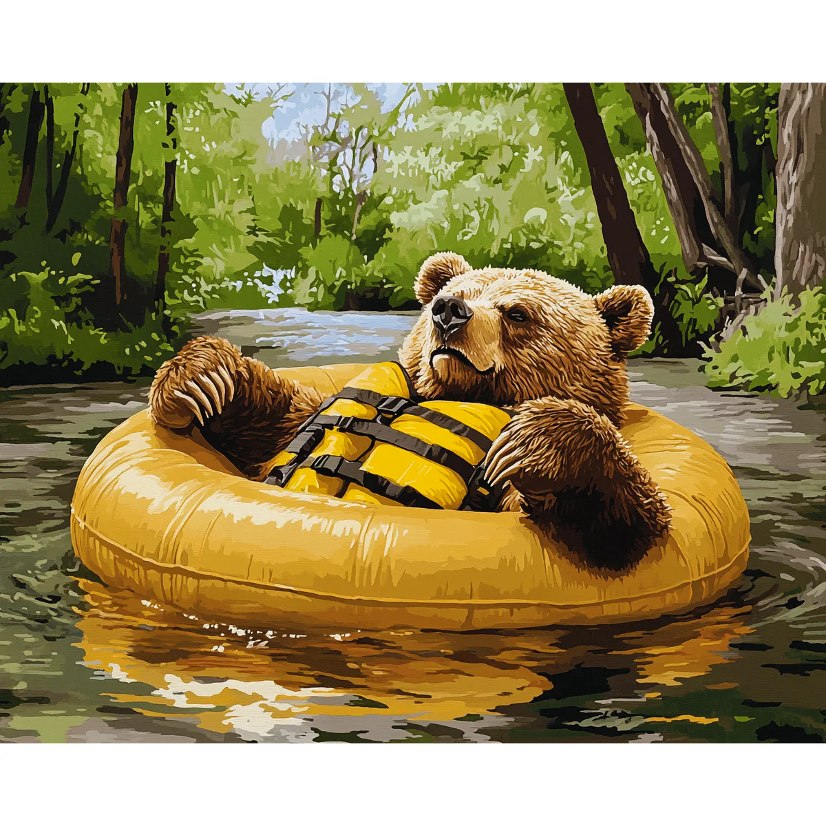 River Tubing Bear - Image 2