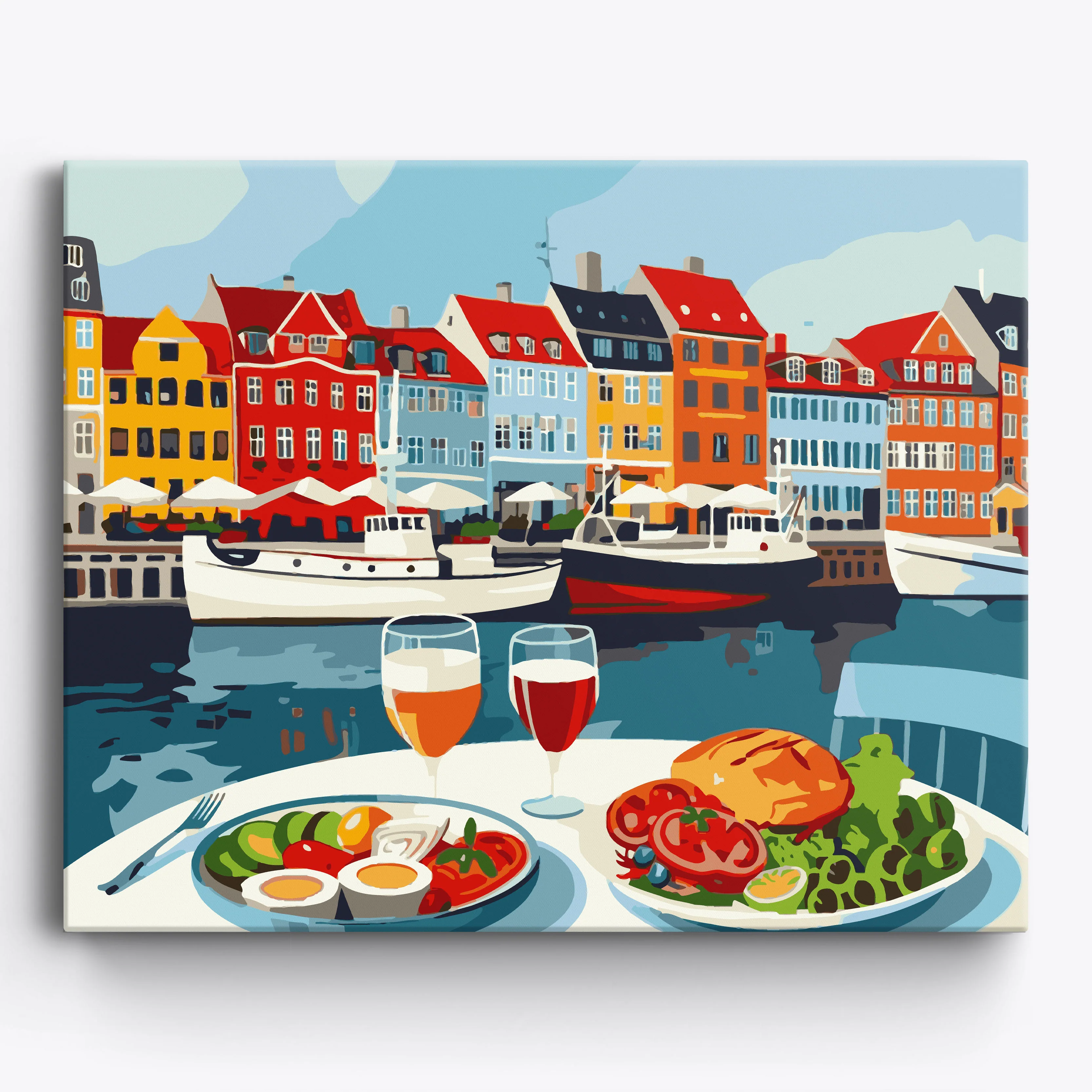 Danish Riverside Lunch