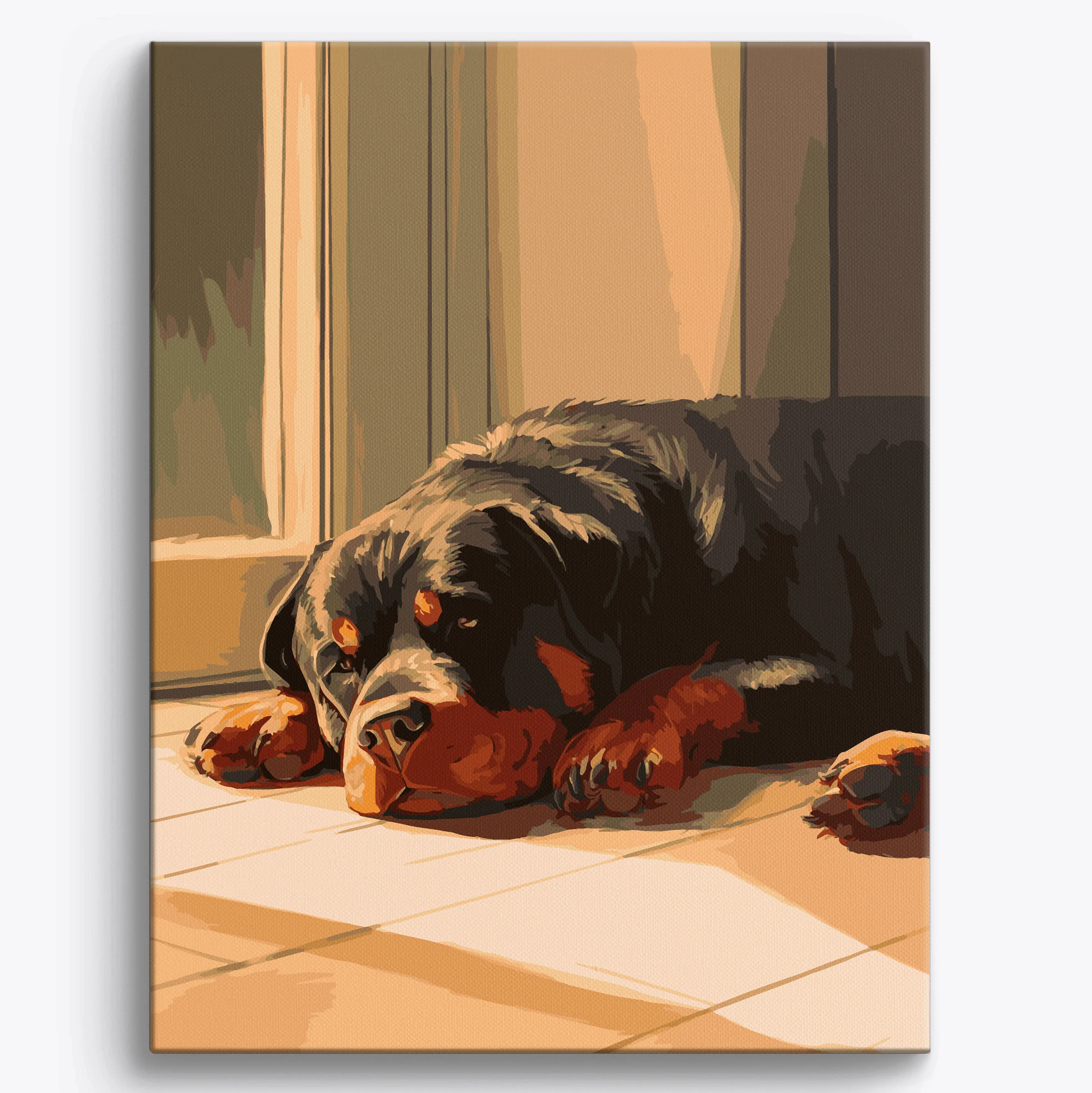 Resting Rottweiler - Image 2