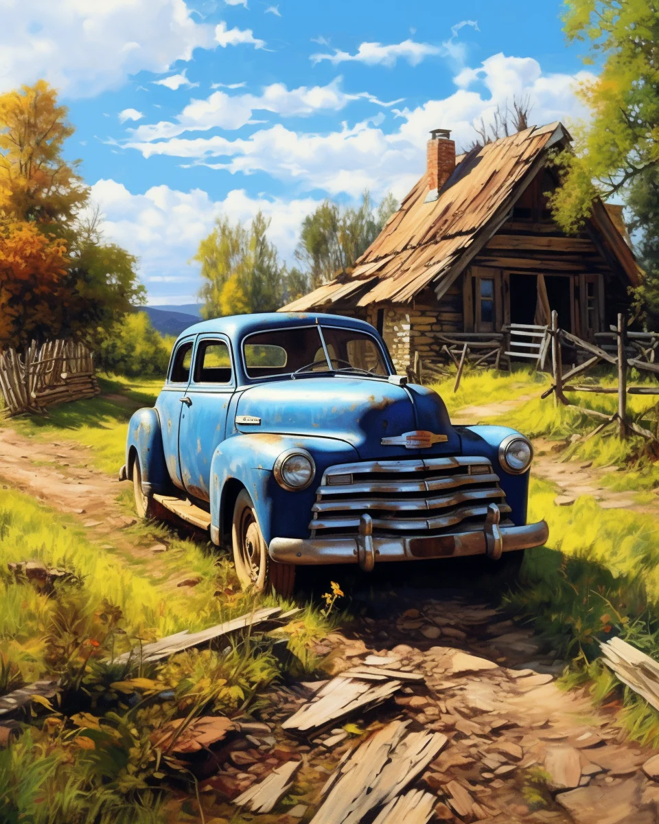 Rustic Farm Car - Image 2