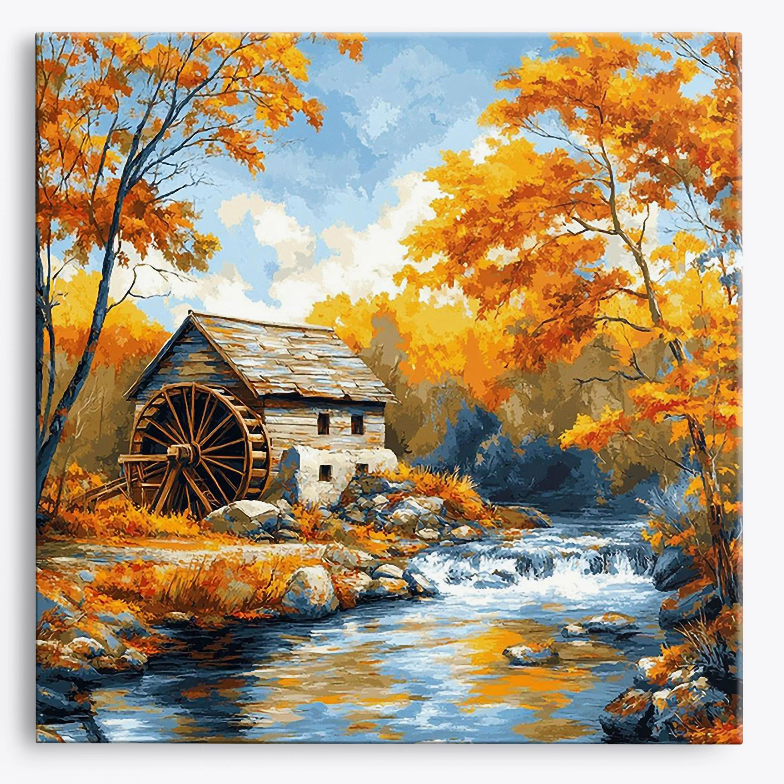 Rustic Mill Stream