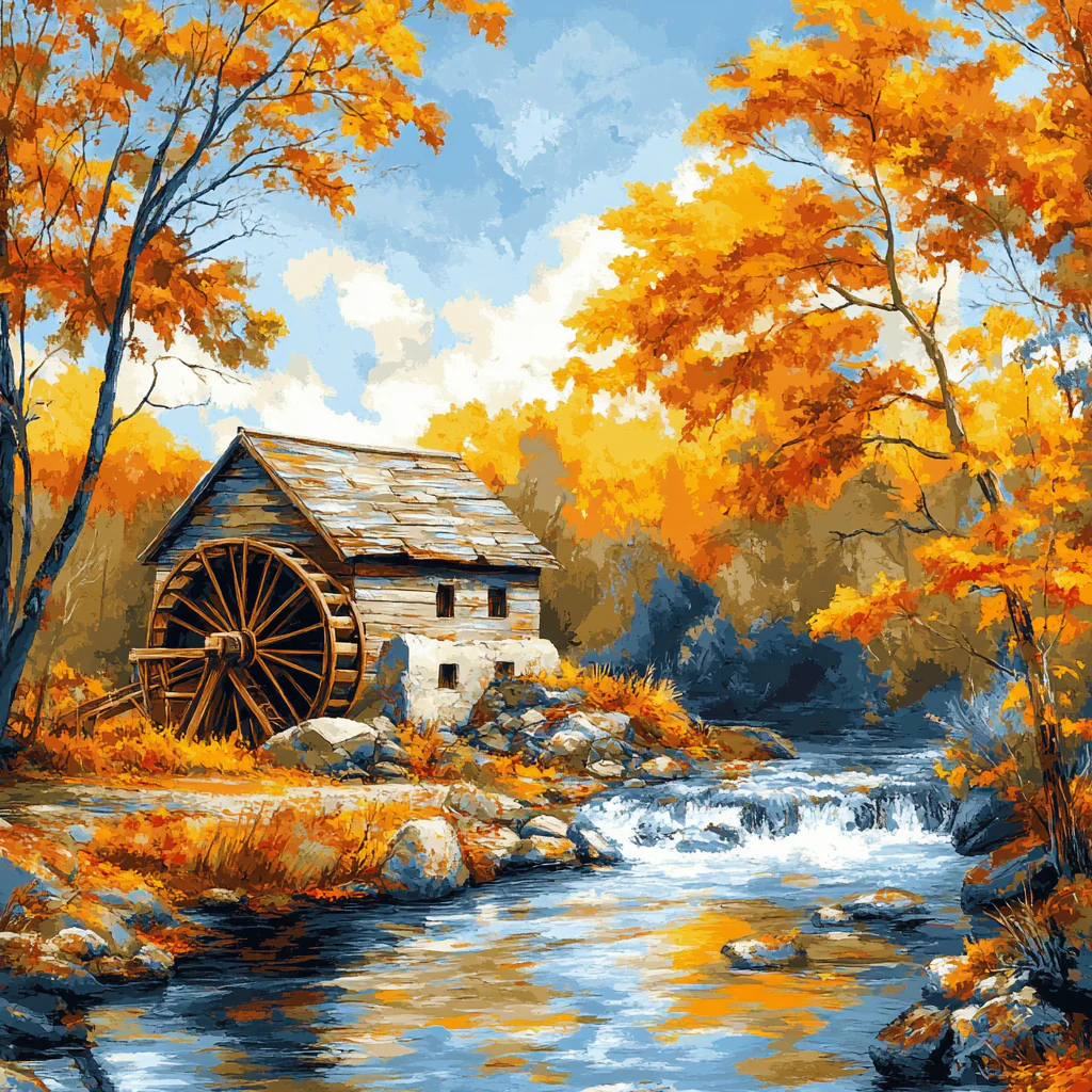 Rustic Mill Stream - Image 2
