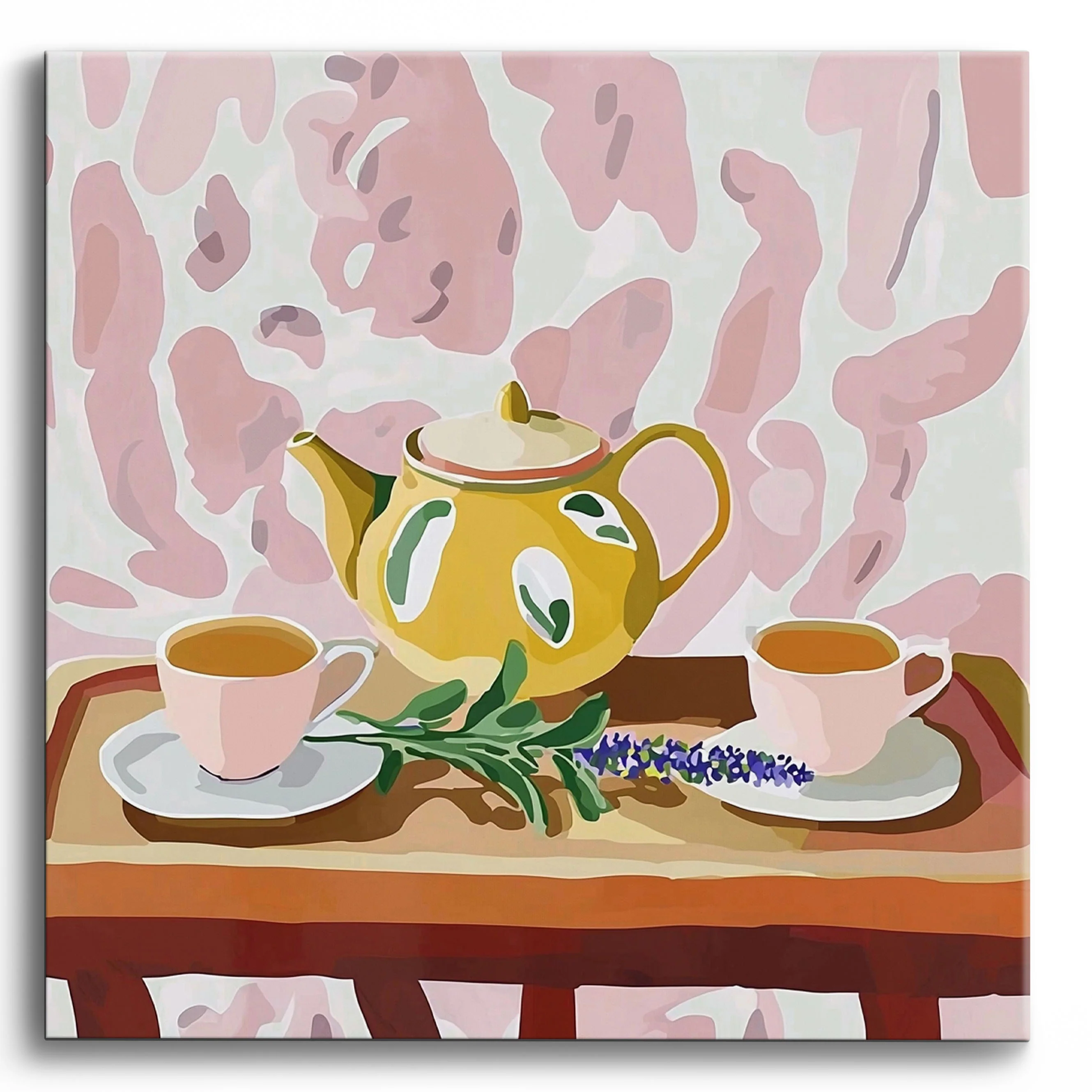 Serene Tea Setting