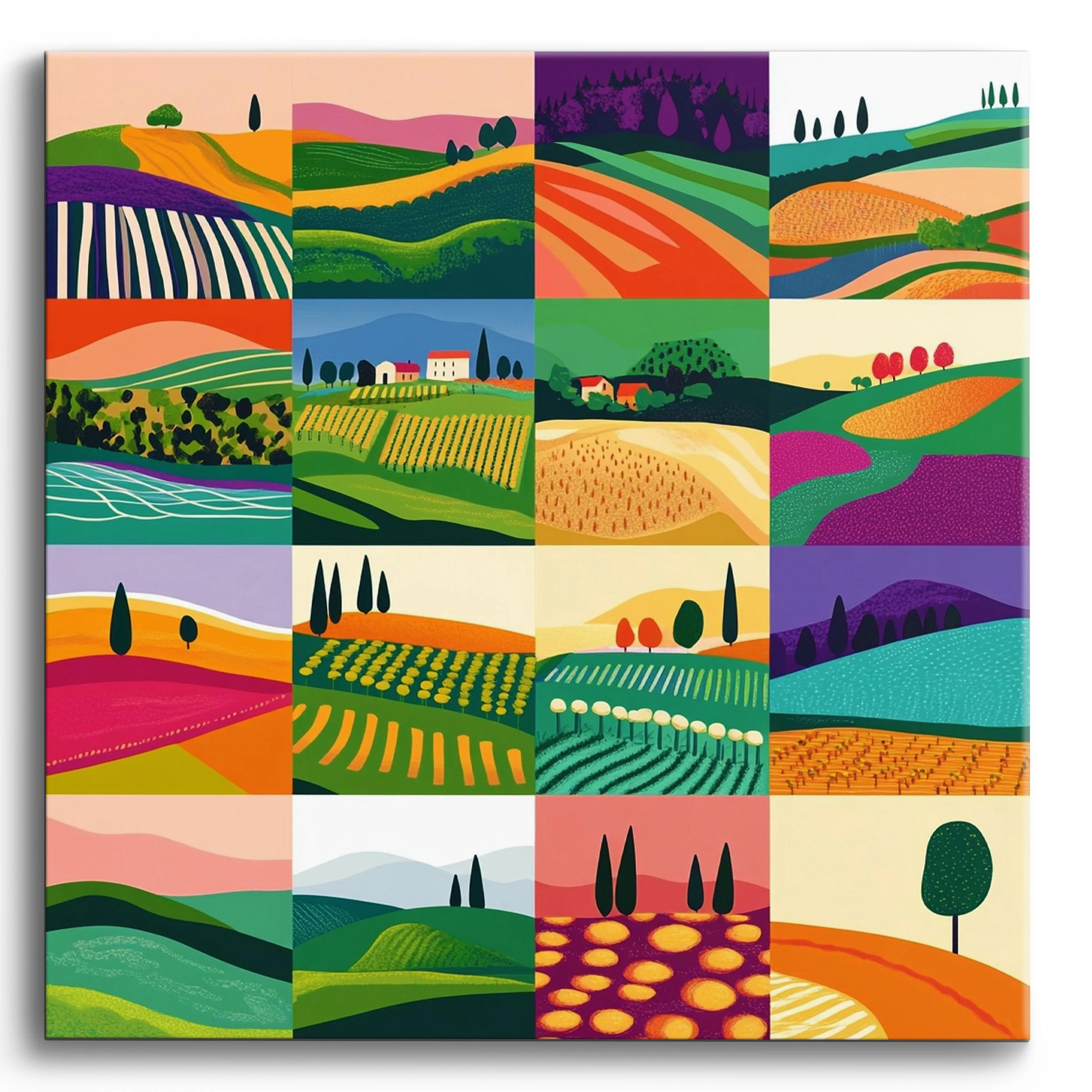 Simplified Vineyards