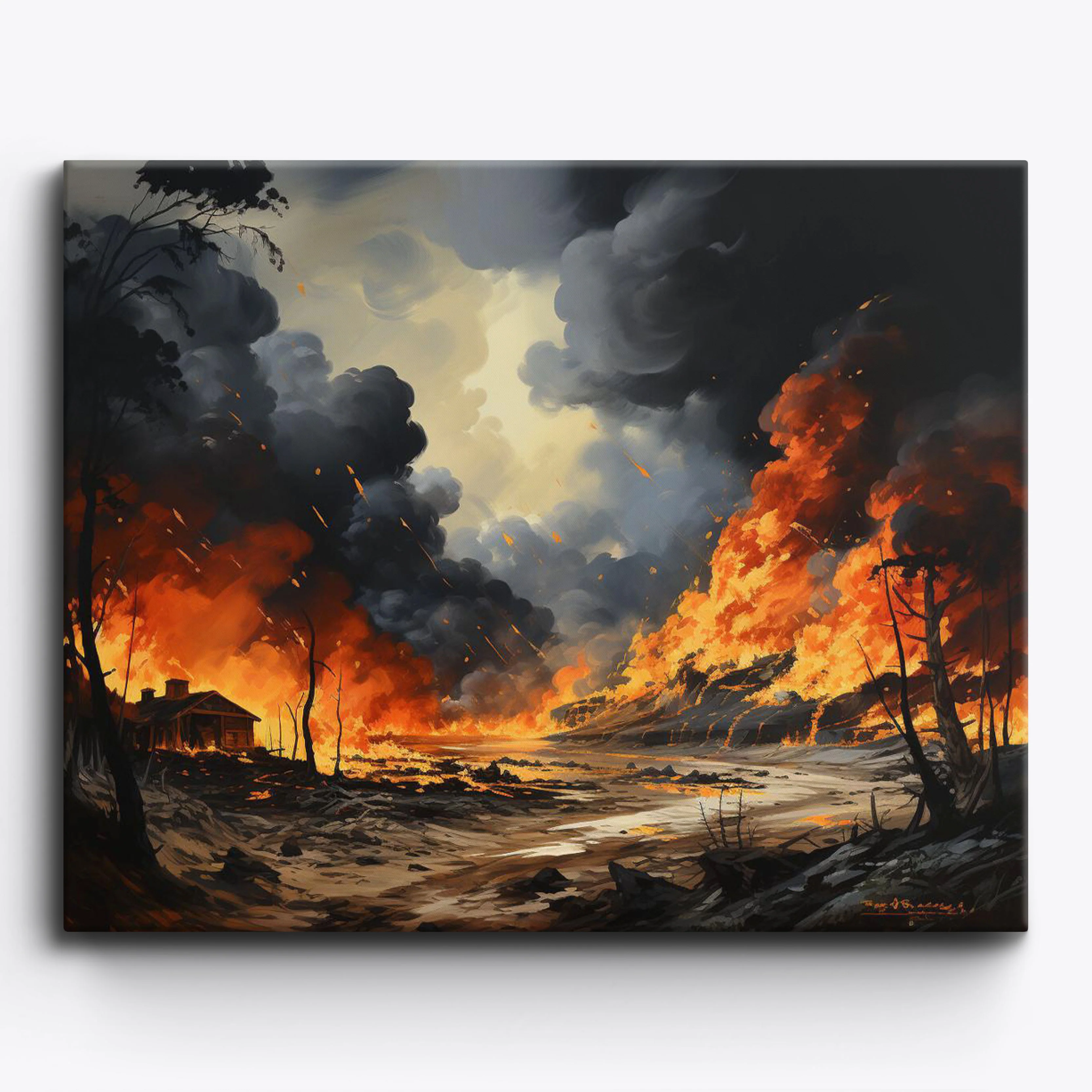 Sky And Earth Ablaze