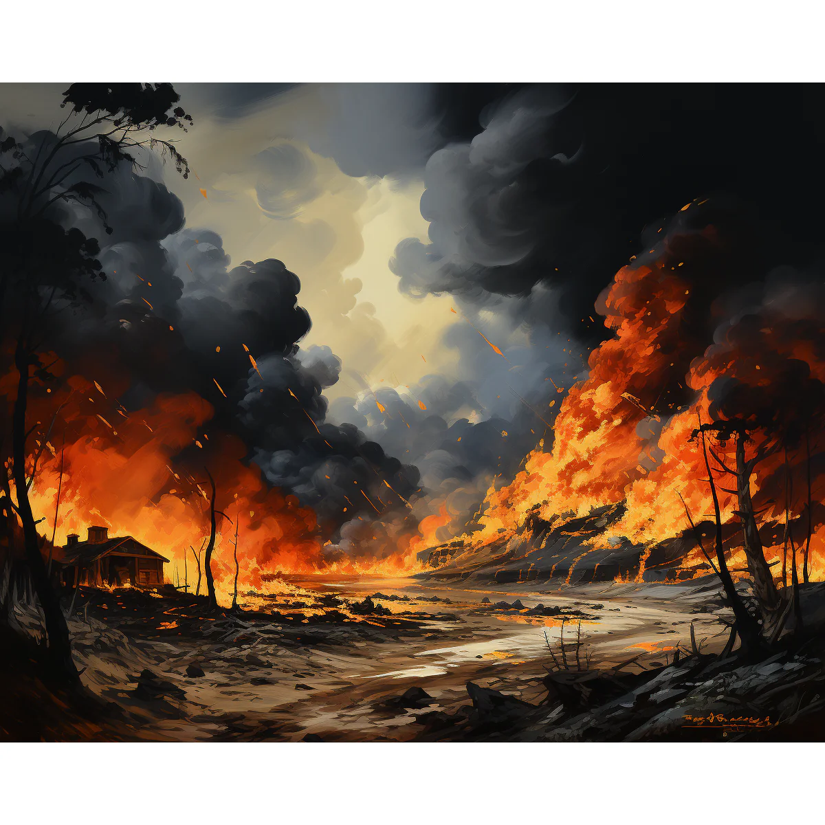 Sky And Earth Ablaze - Image 2