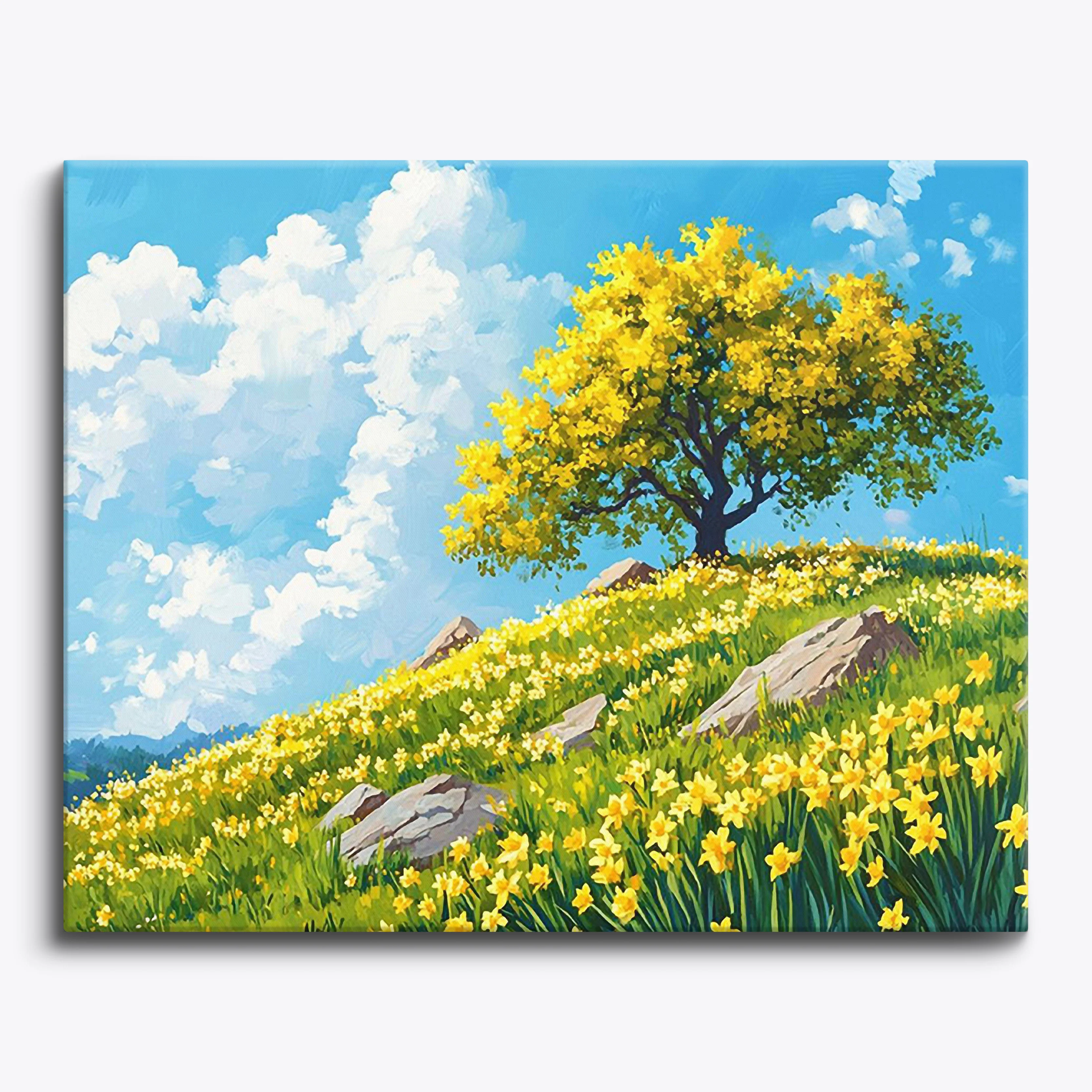 Spring Hillside