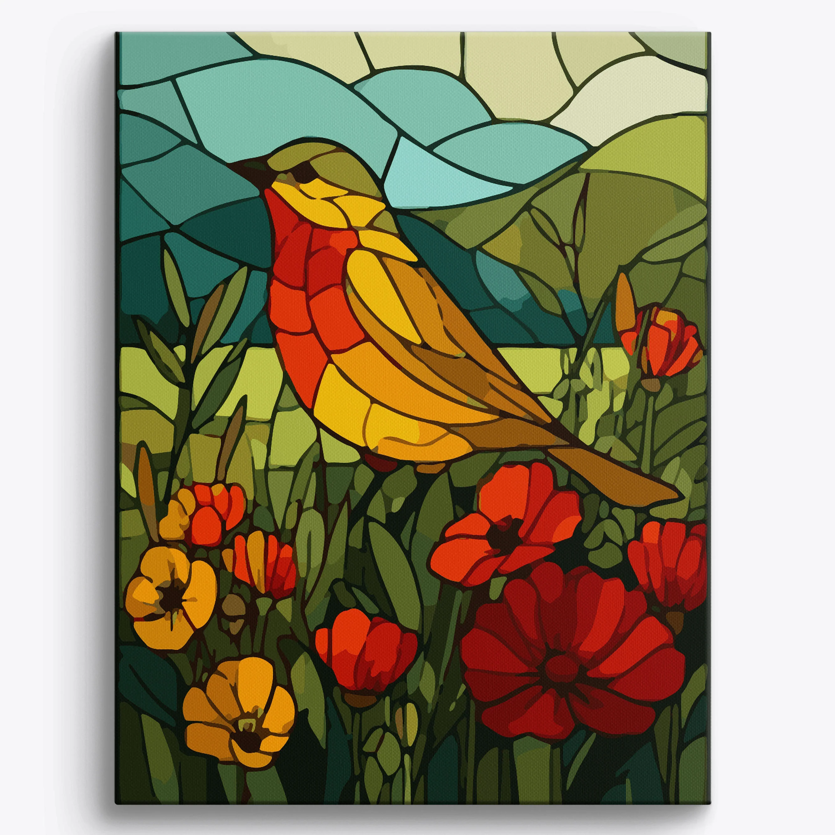 Stainedglass Bird