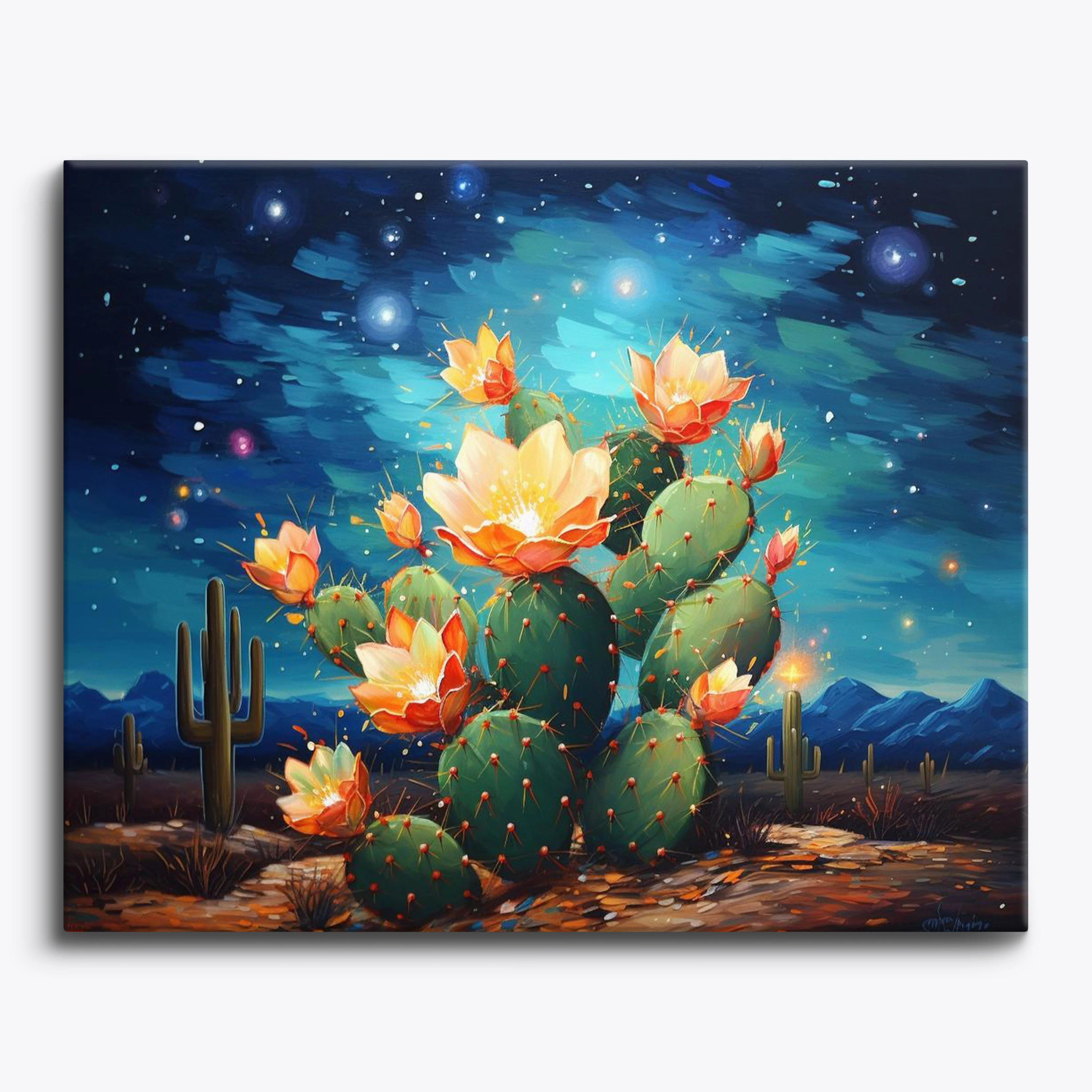 Starry Cactus Bloom