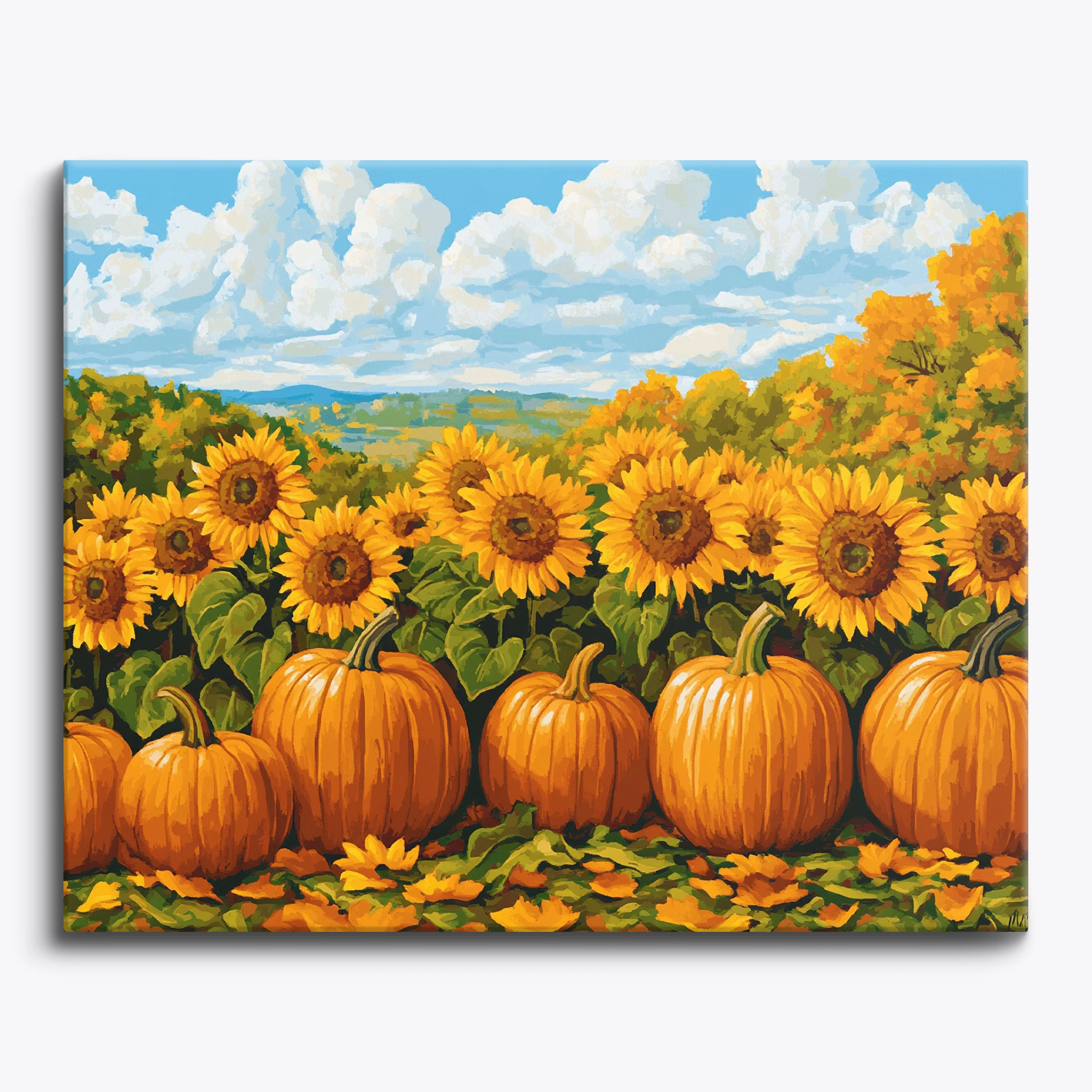 Sunflower Waves