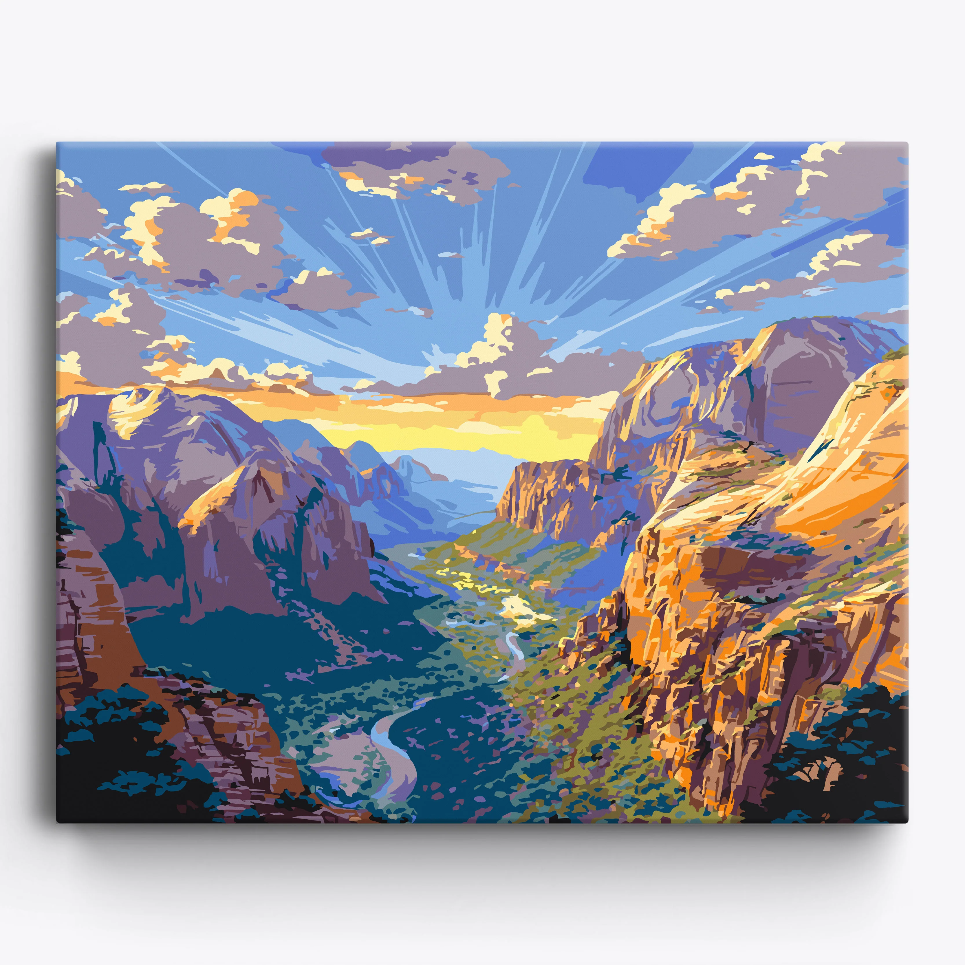 Zion Canyon Sunrise