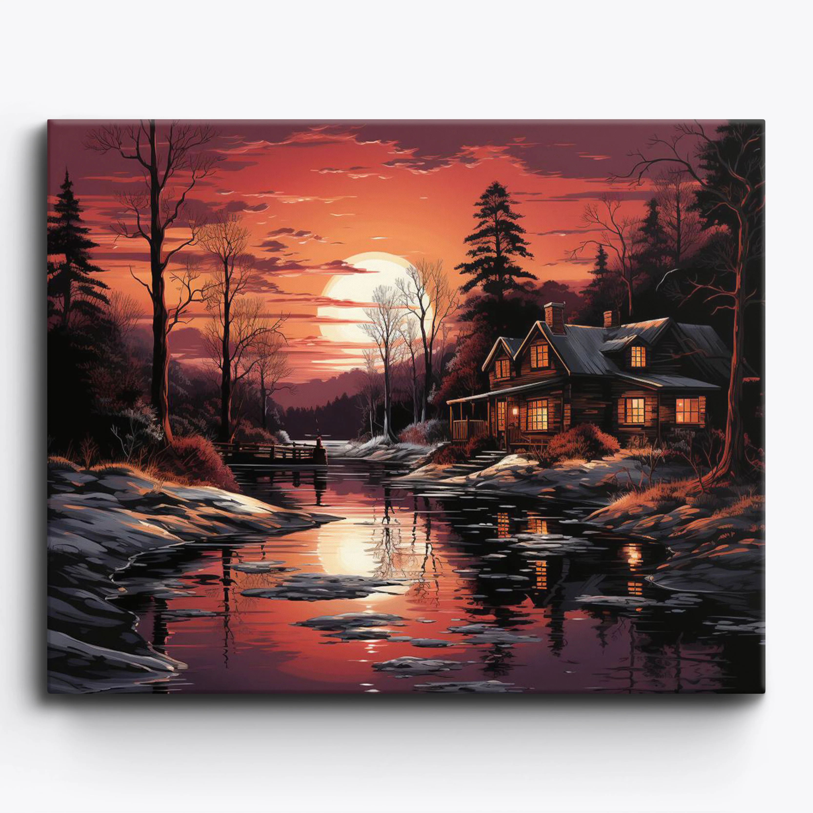 Sunset Cabin Lakes