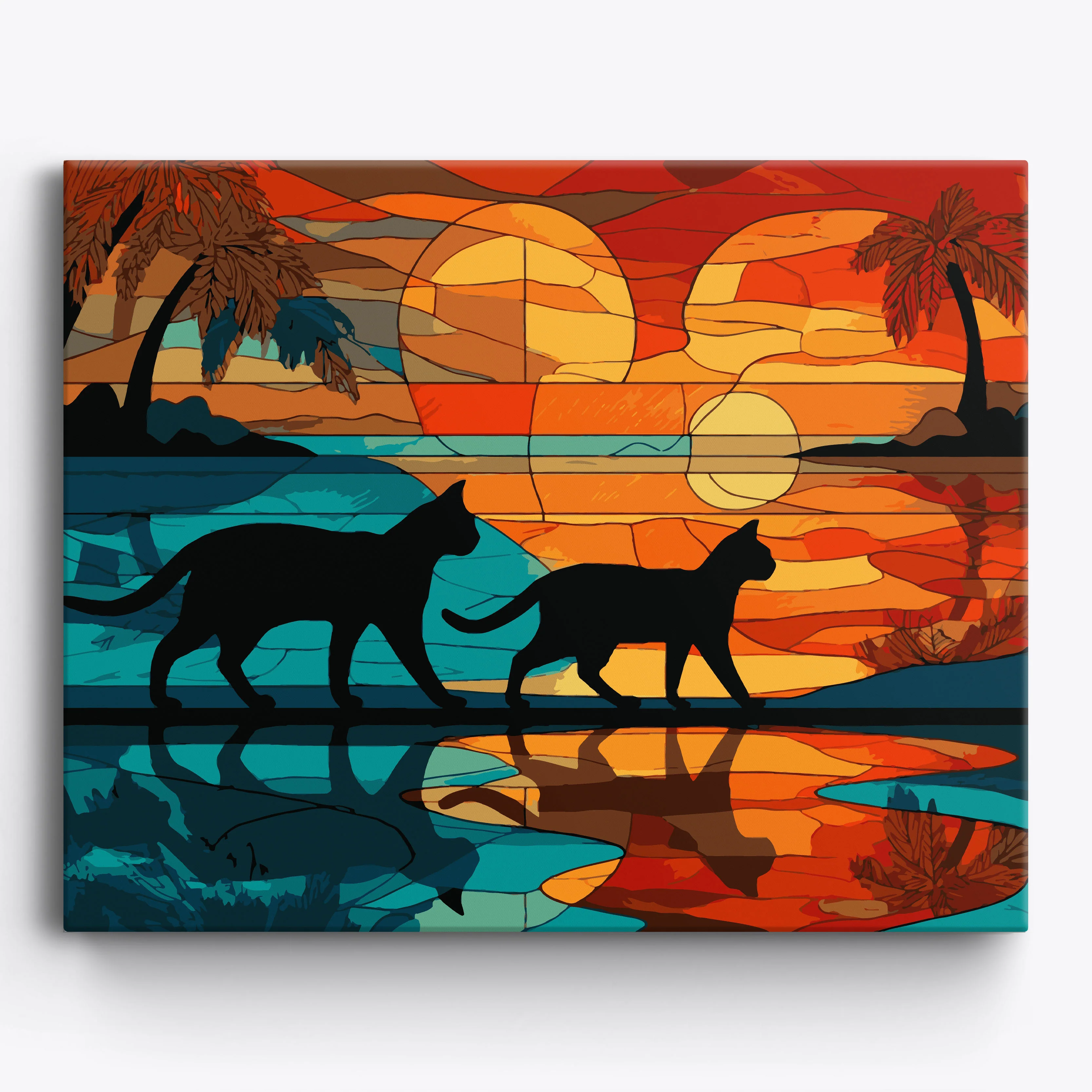 Sunset Kitten Adventure
