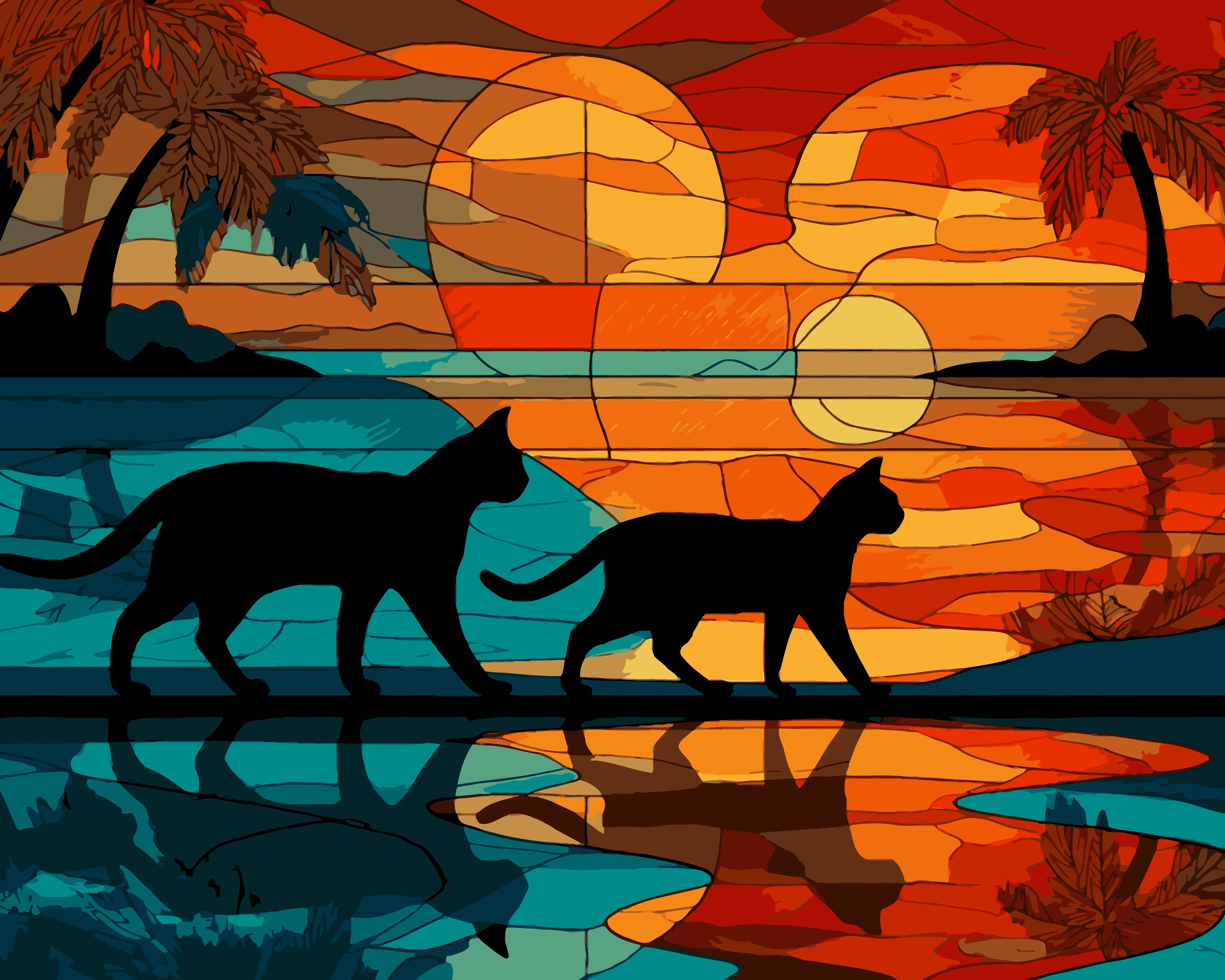 Sunset Kitten Adventure - Image 3