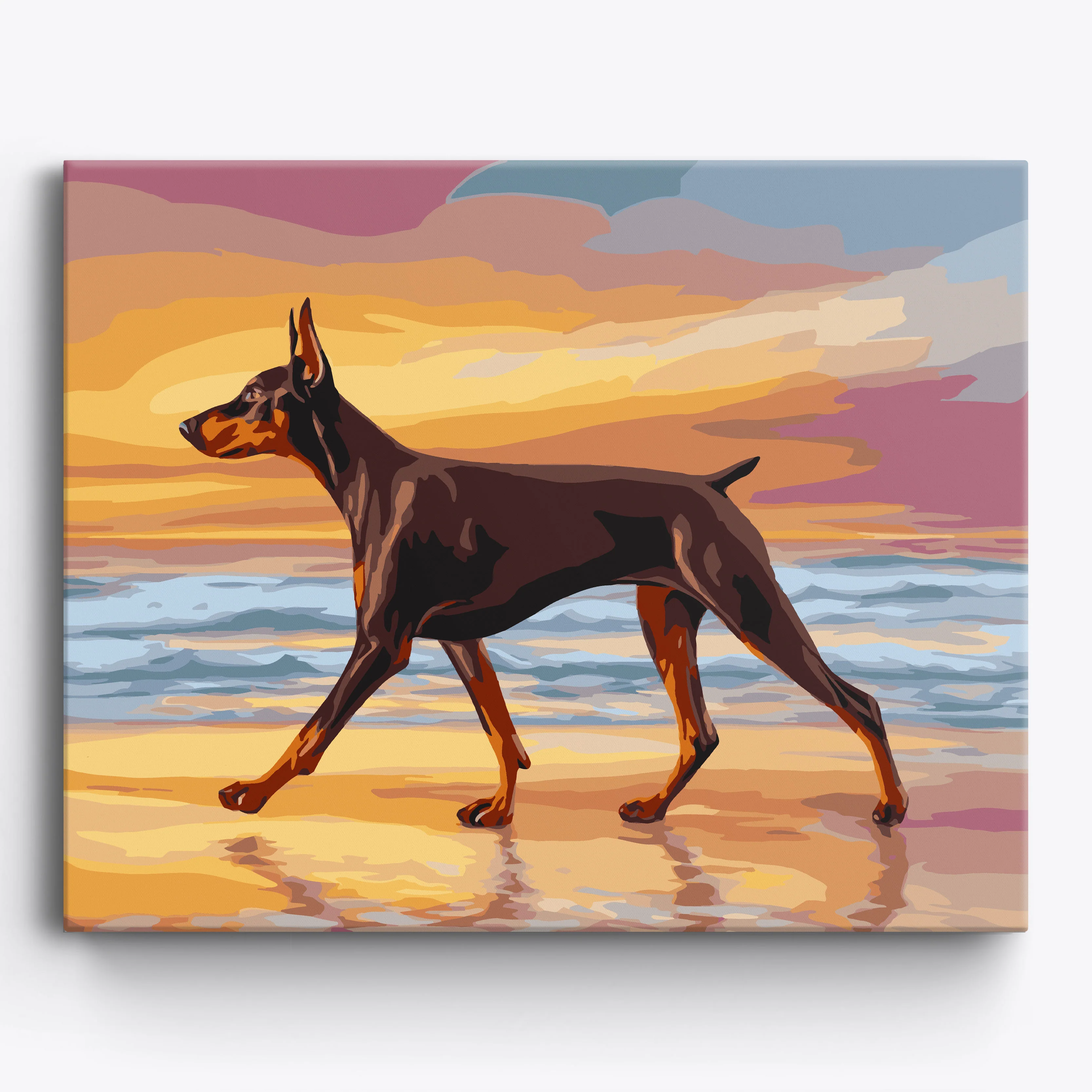 Sunset Doberman - Image 2