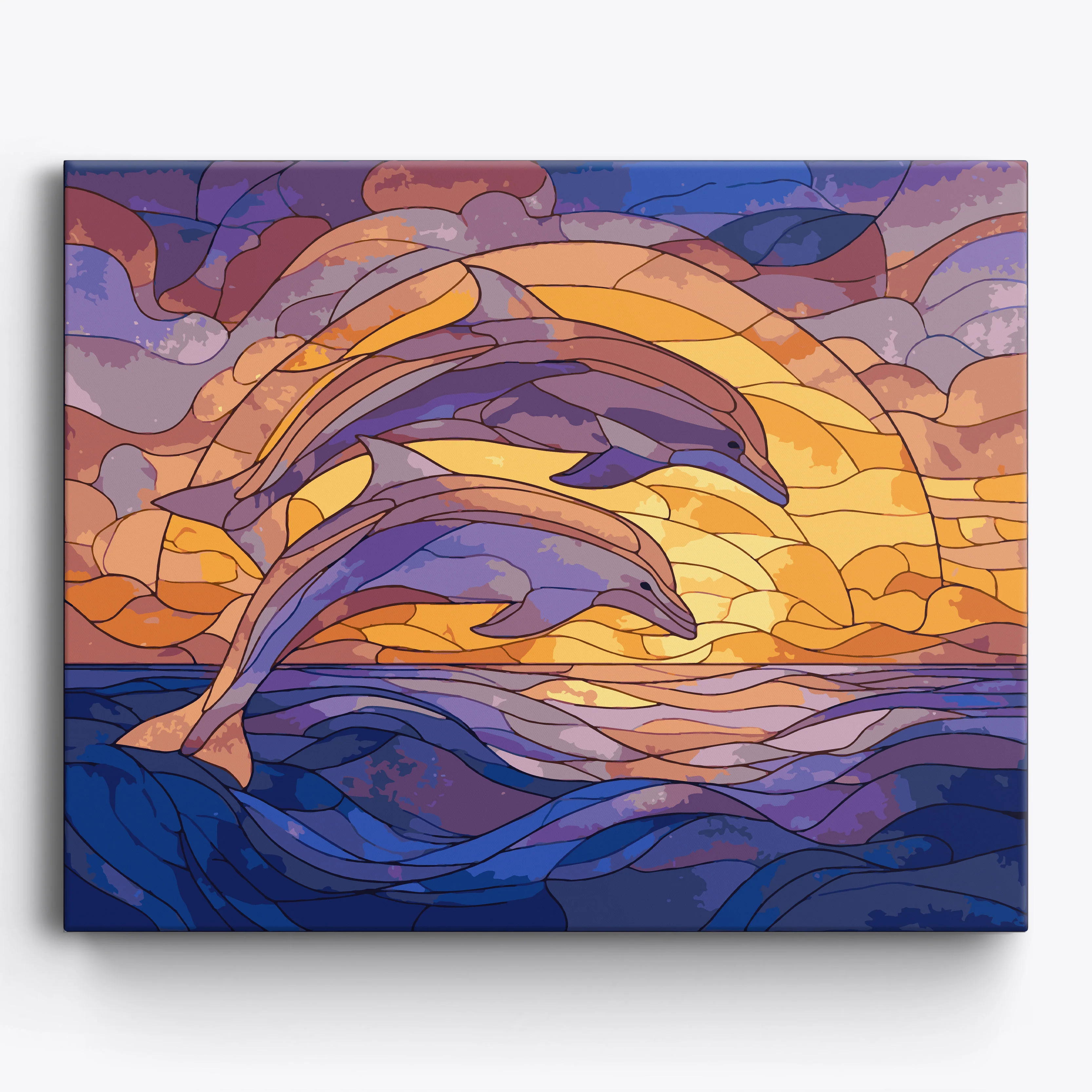 Sunset Dolphins - Image 2