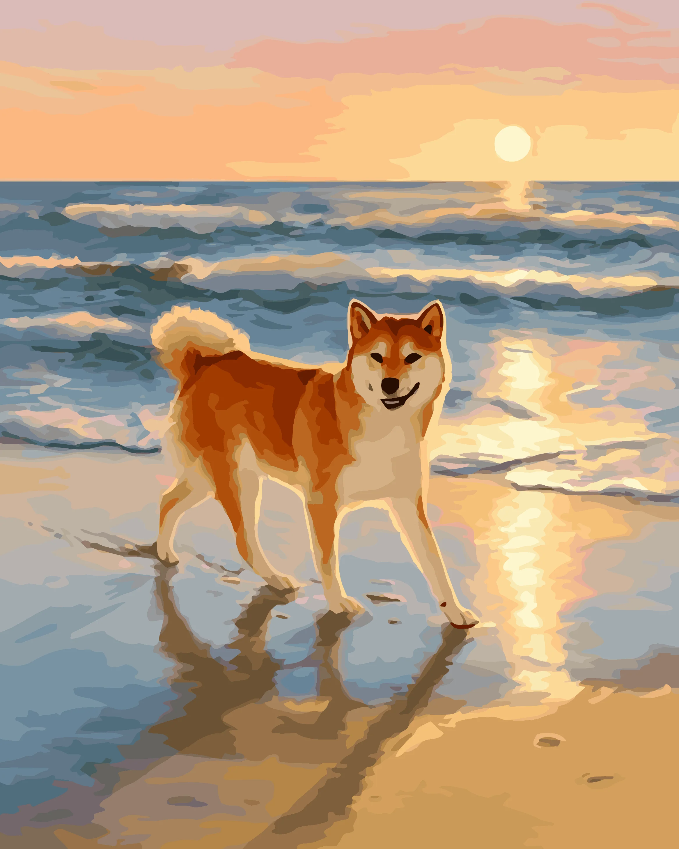 Sunset Shiba Shores - Image 3