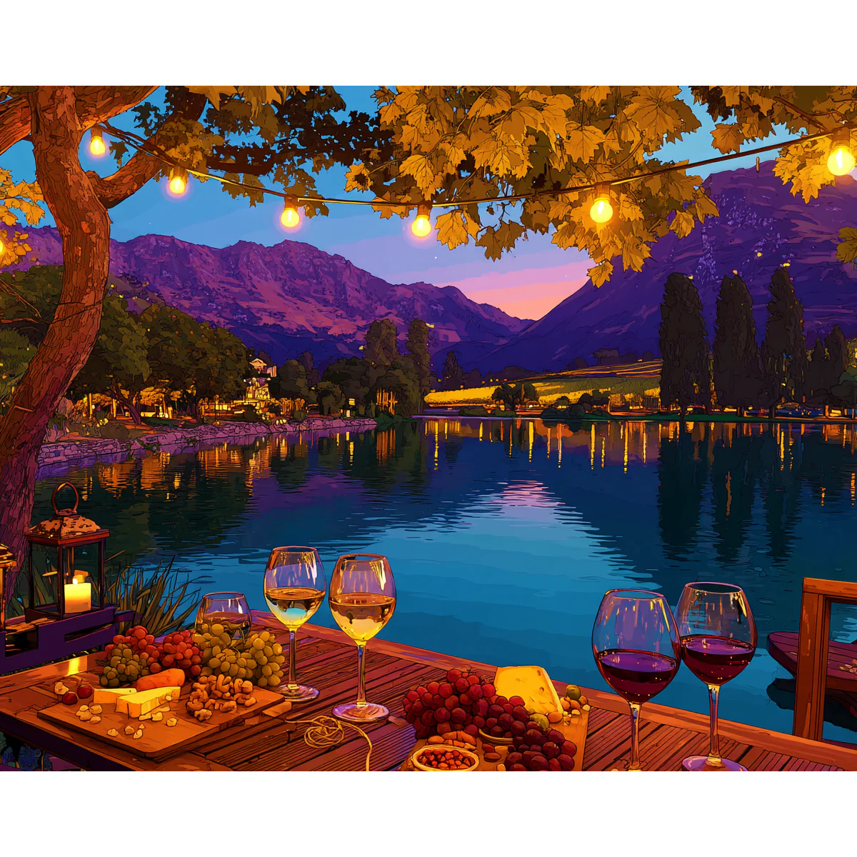 Twilight Vineyard Bliss - Image 2
