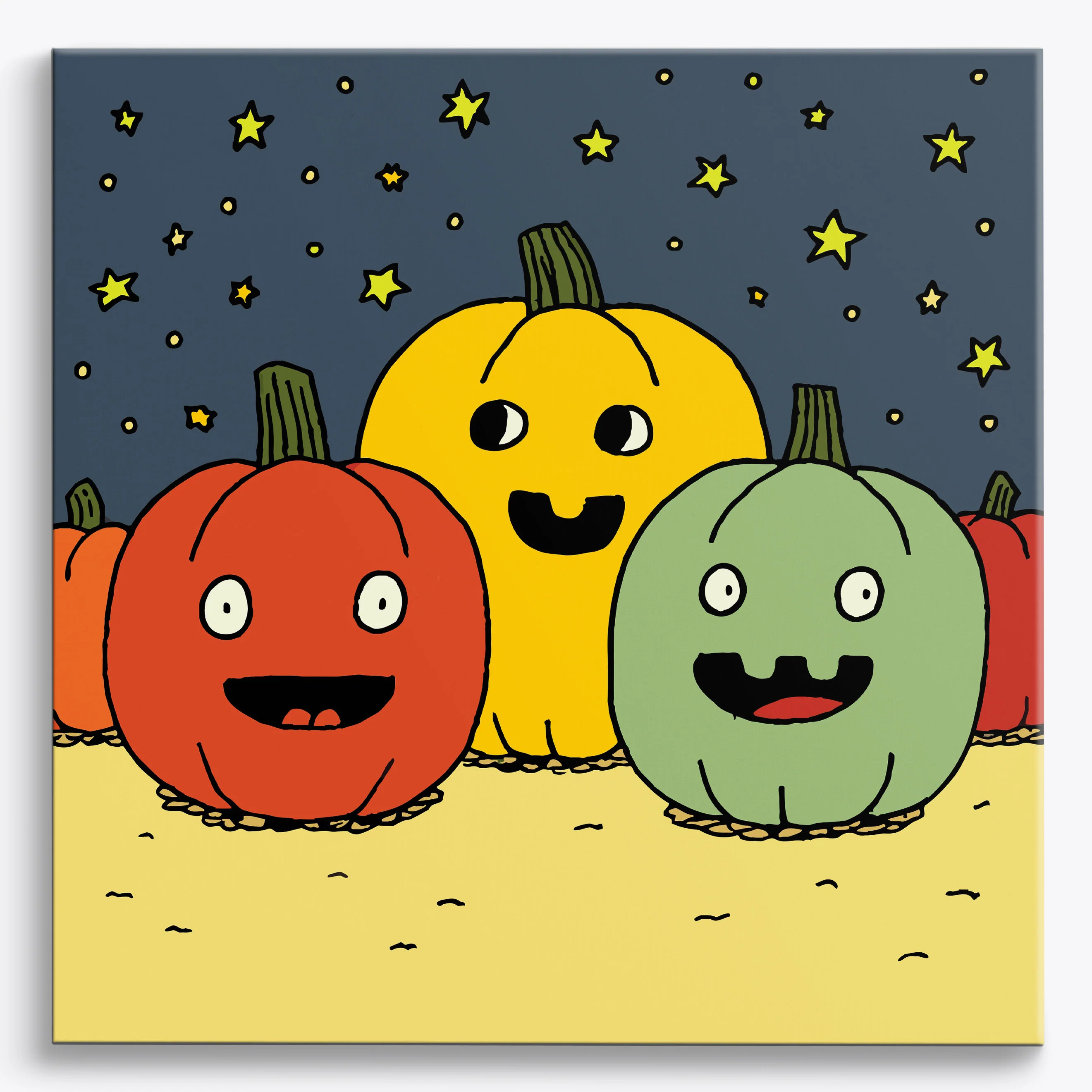 Vector Pumpkin Arrangement