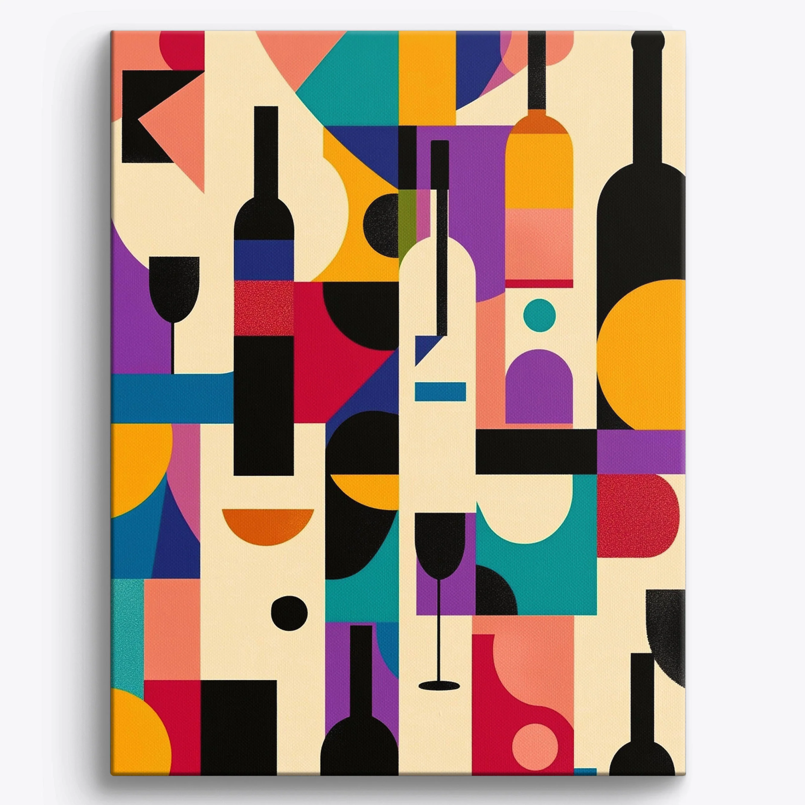 Vibrant Label Reflection