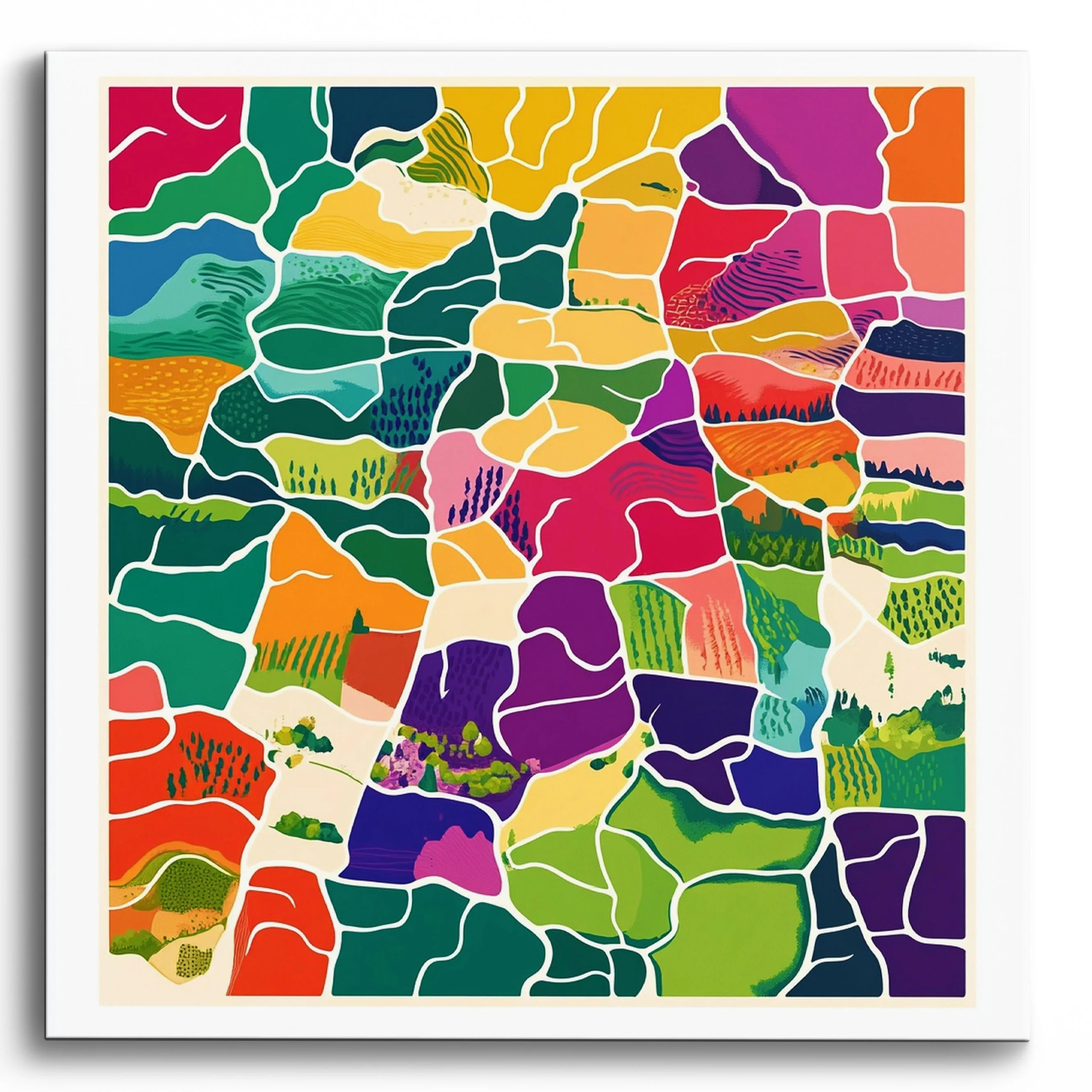 Vibrant Regions
