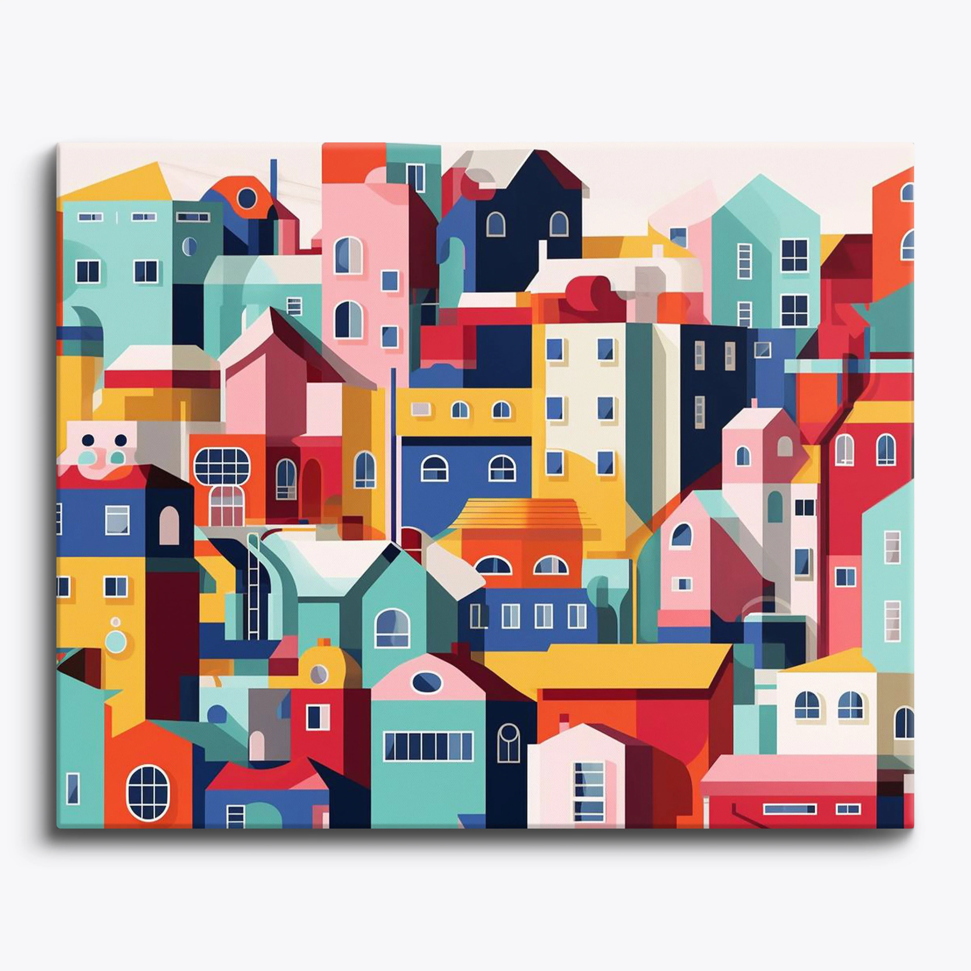 Vibrant Urban Mosaic