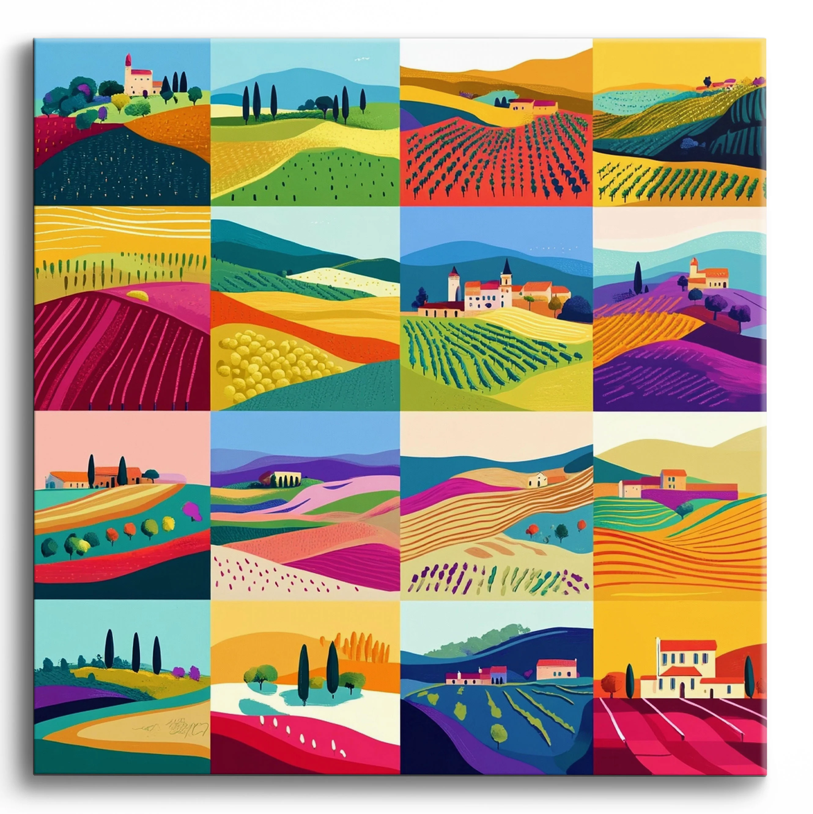 Vibrant Vineyards