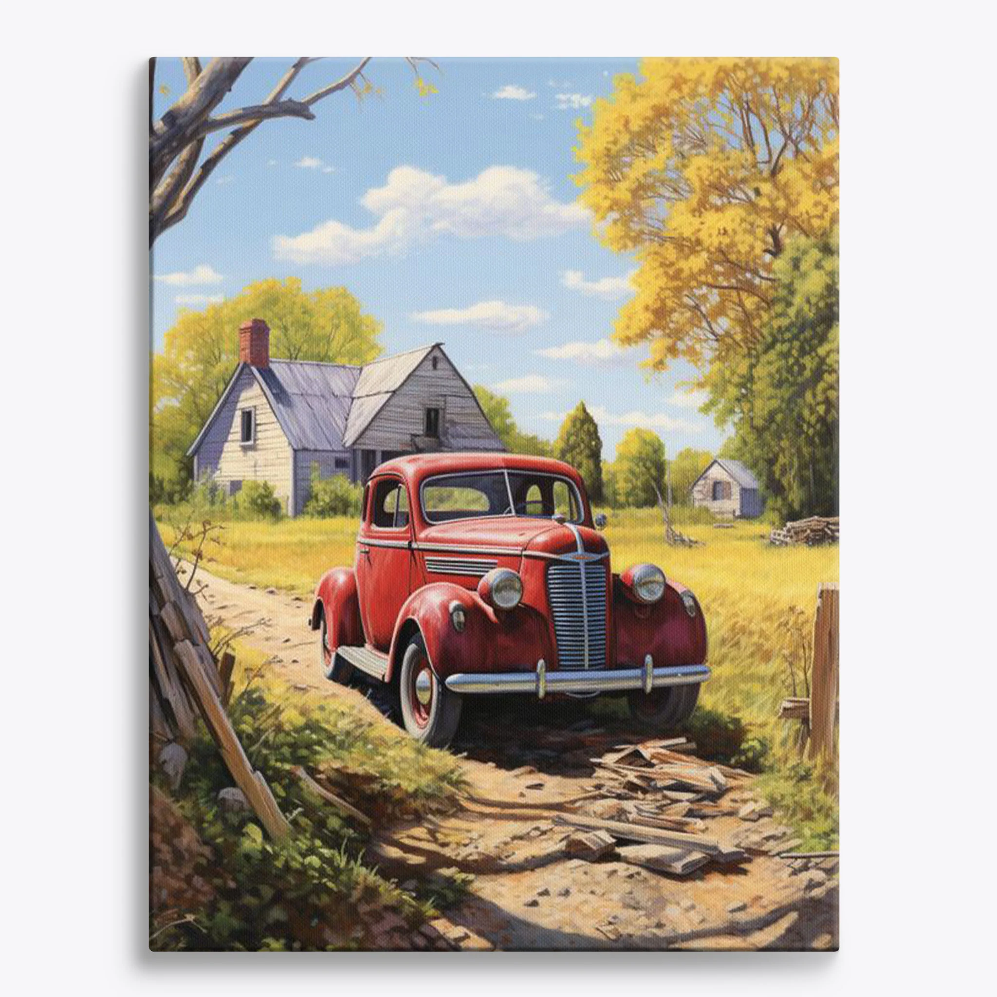 Vintage Farm Car