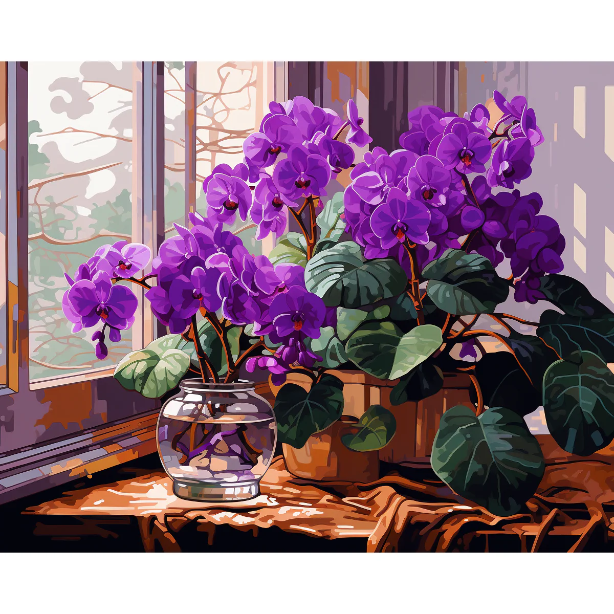 Violet Blooms - Image 2