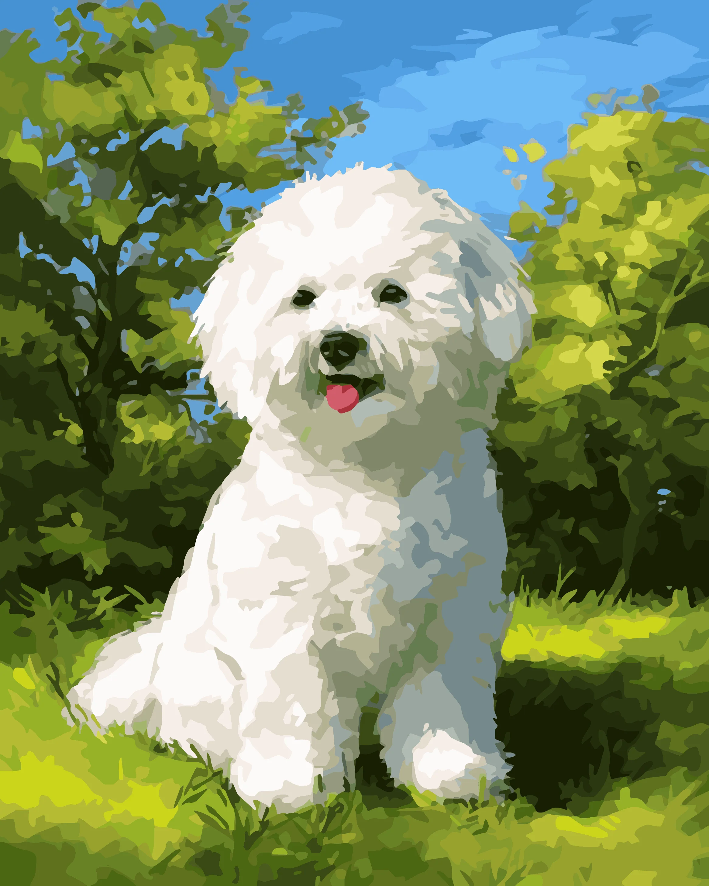 Smiling Bichon Frise - Image 3