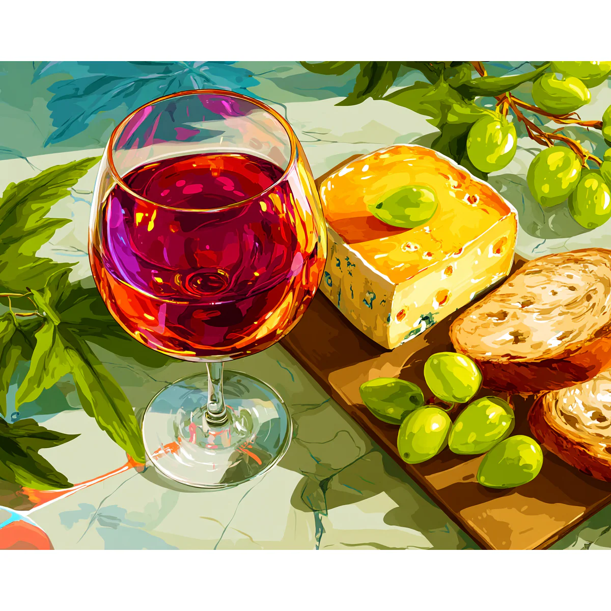 Wine & Cheese Still - Image 2