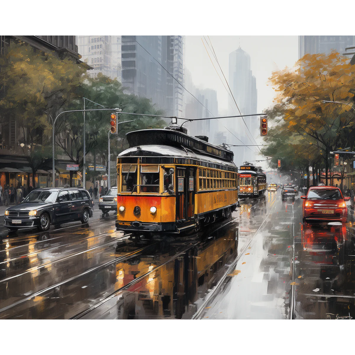 Yellow Tram City - Image 2
