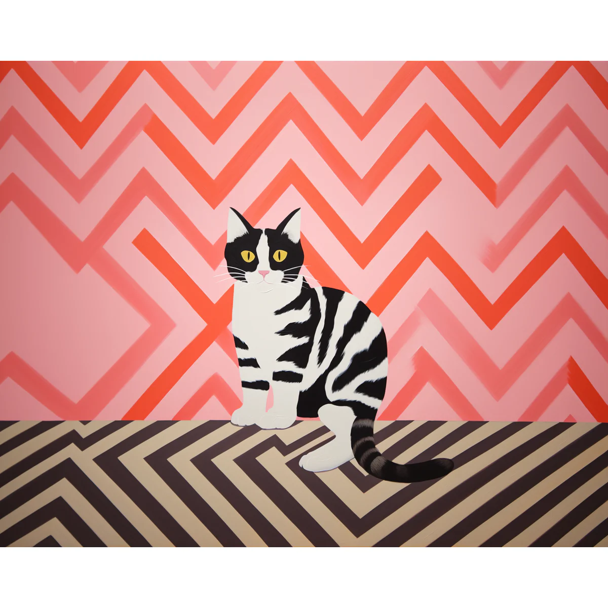 Zigzag Cat - Image 2
